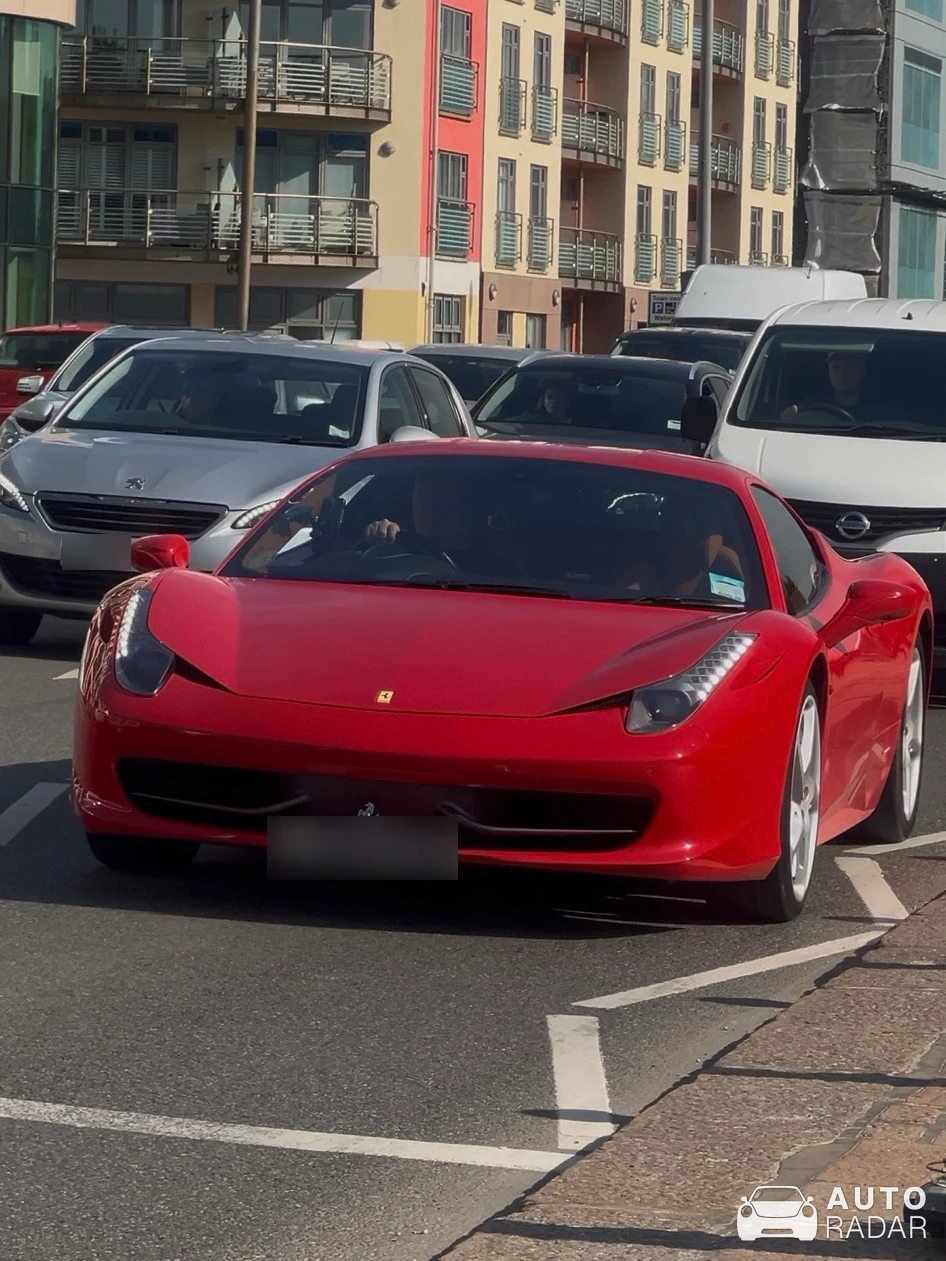 Ferrari 458 Italia spotted in Saint Helier