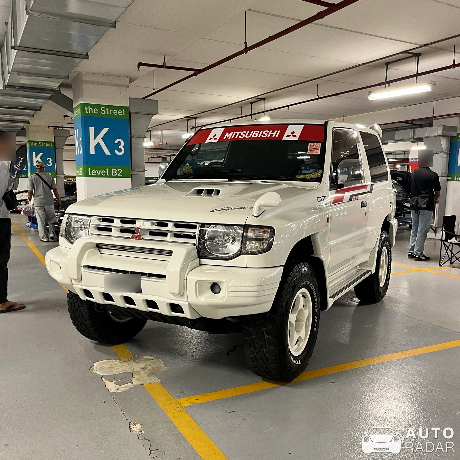 Mitsubishi Pajero Evolution spotted in Petaling Jaya