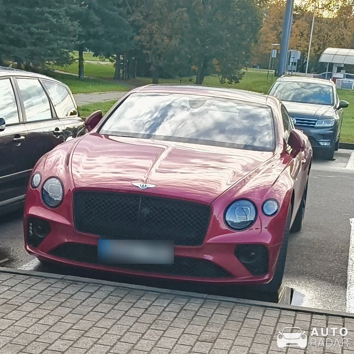 Bentley Continental GT spotted in Šiauliai, Lithuania