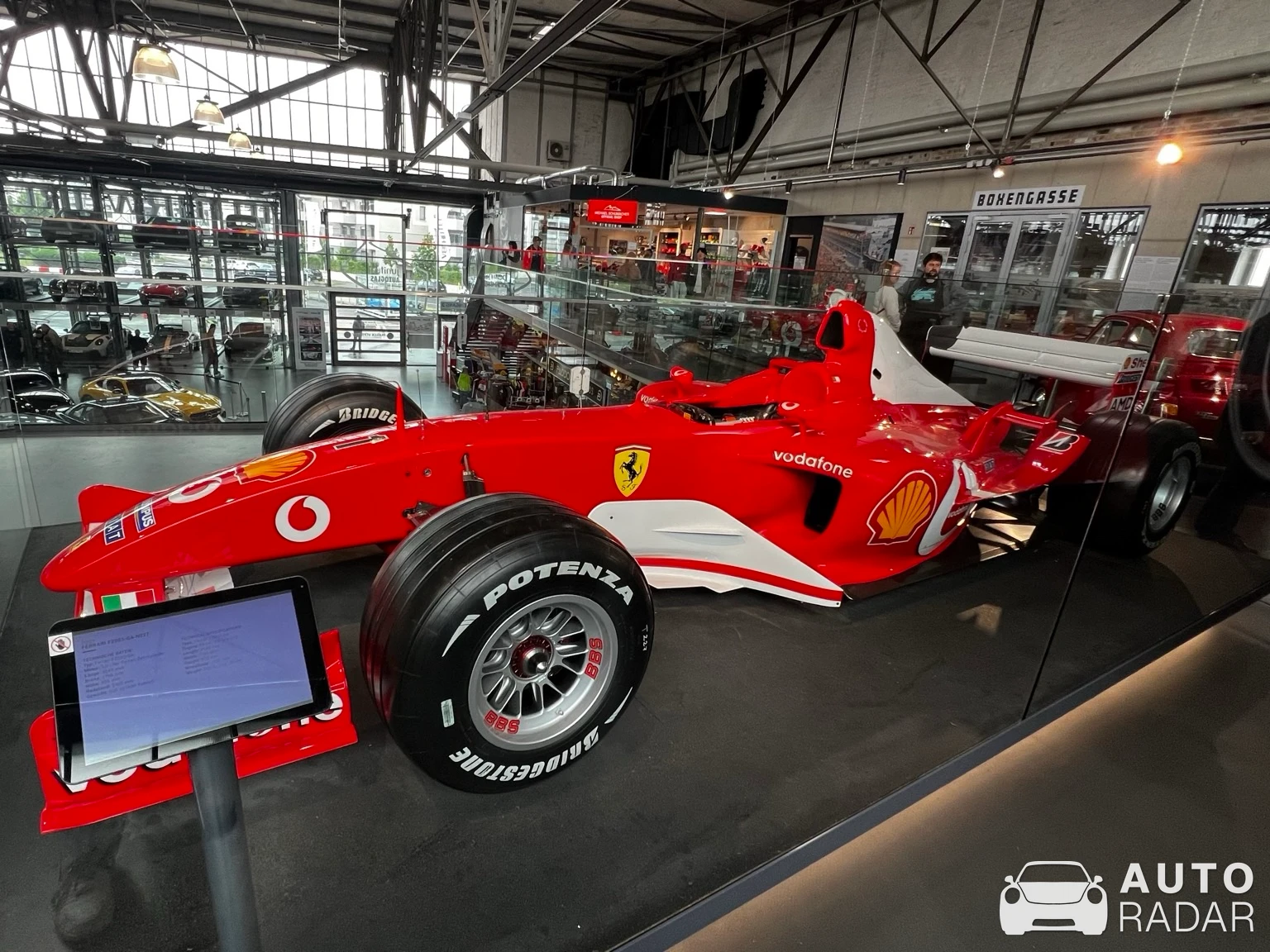 Ferrari F2003 spotted in Köln
