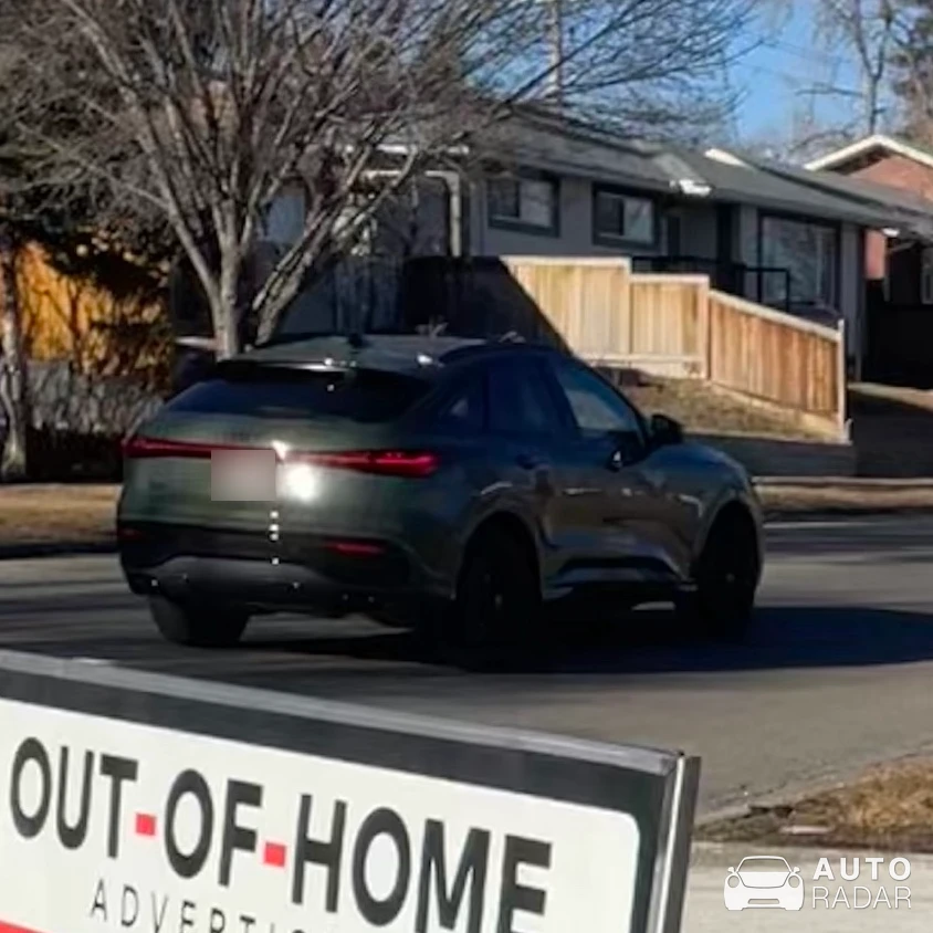 Audi Q6 E-Tron spotted in Calgary