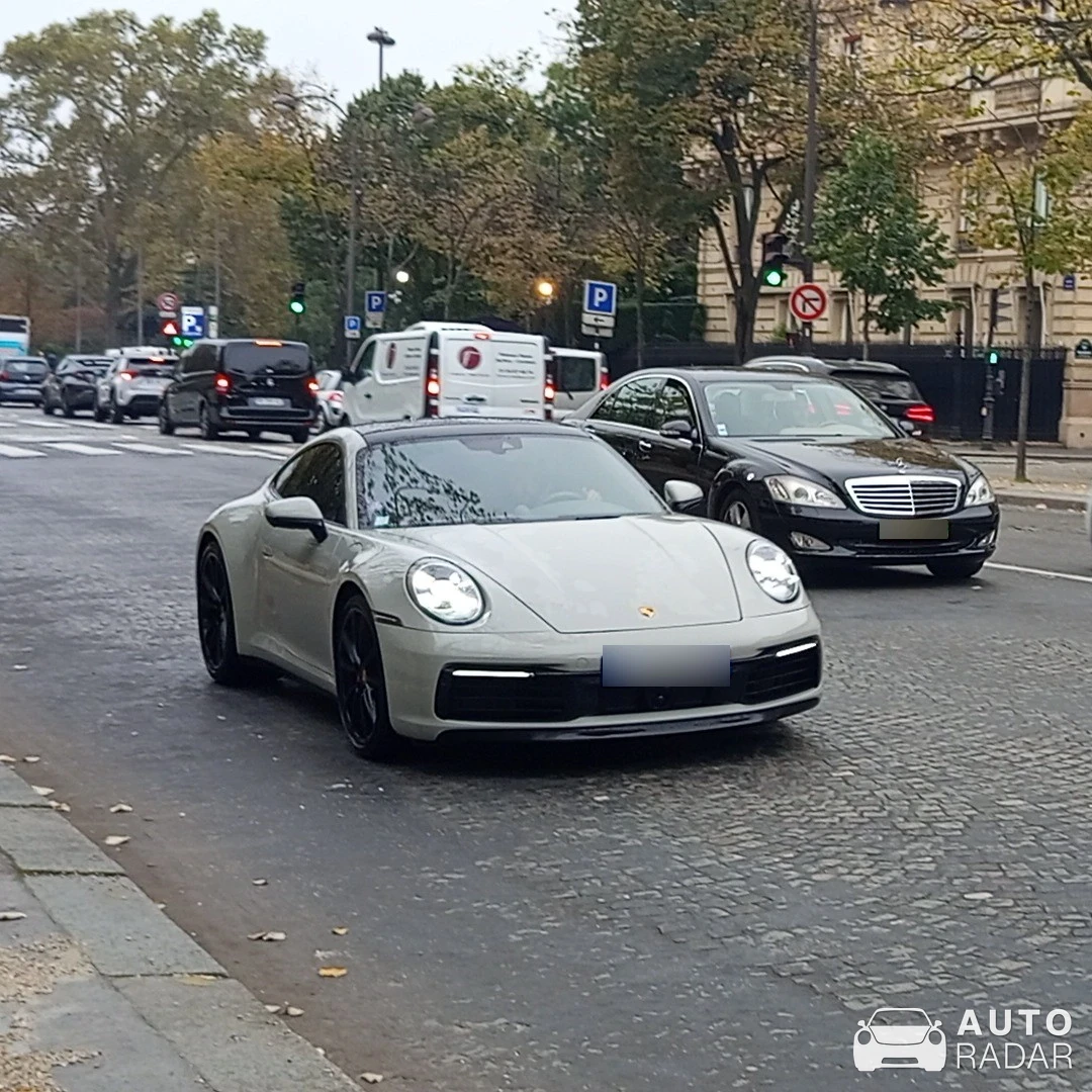 Porsche 992 Carrera S MkI spotted in Paris, France