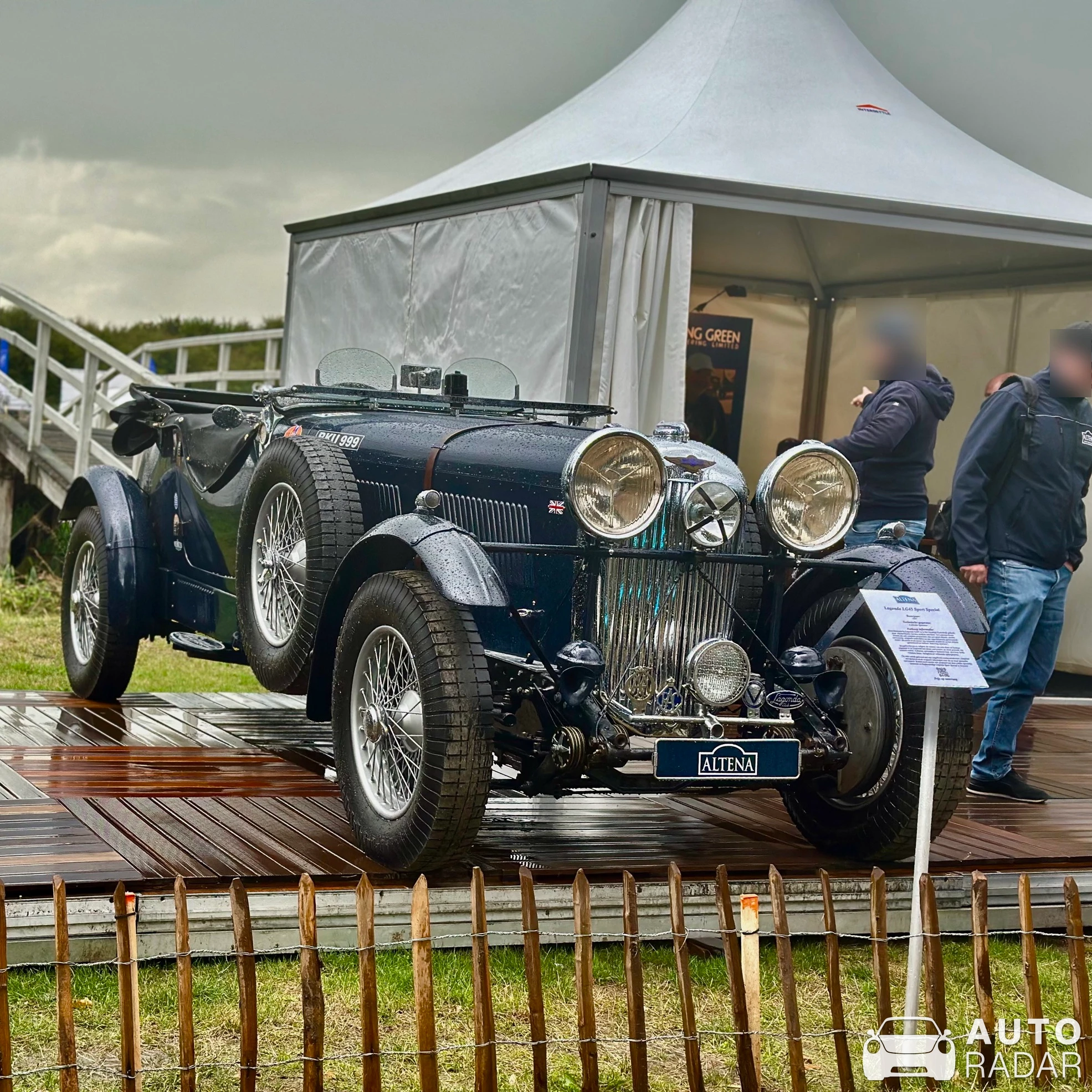 Lagonda LG45 spotted in Beesd