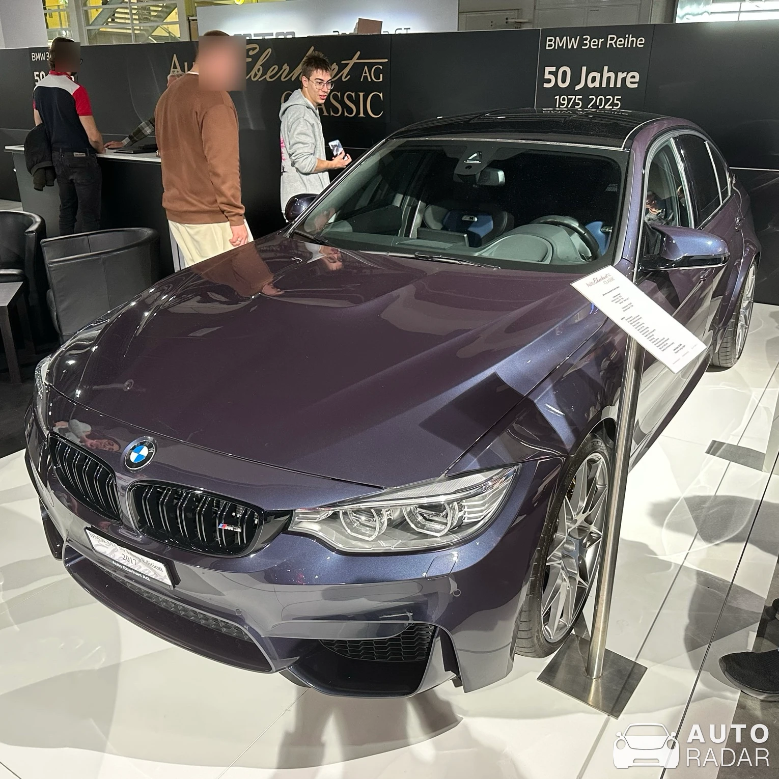 BMW M3 F80 Sedan 30 Jahre Edition spotted in Zürich