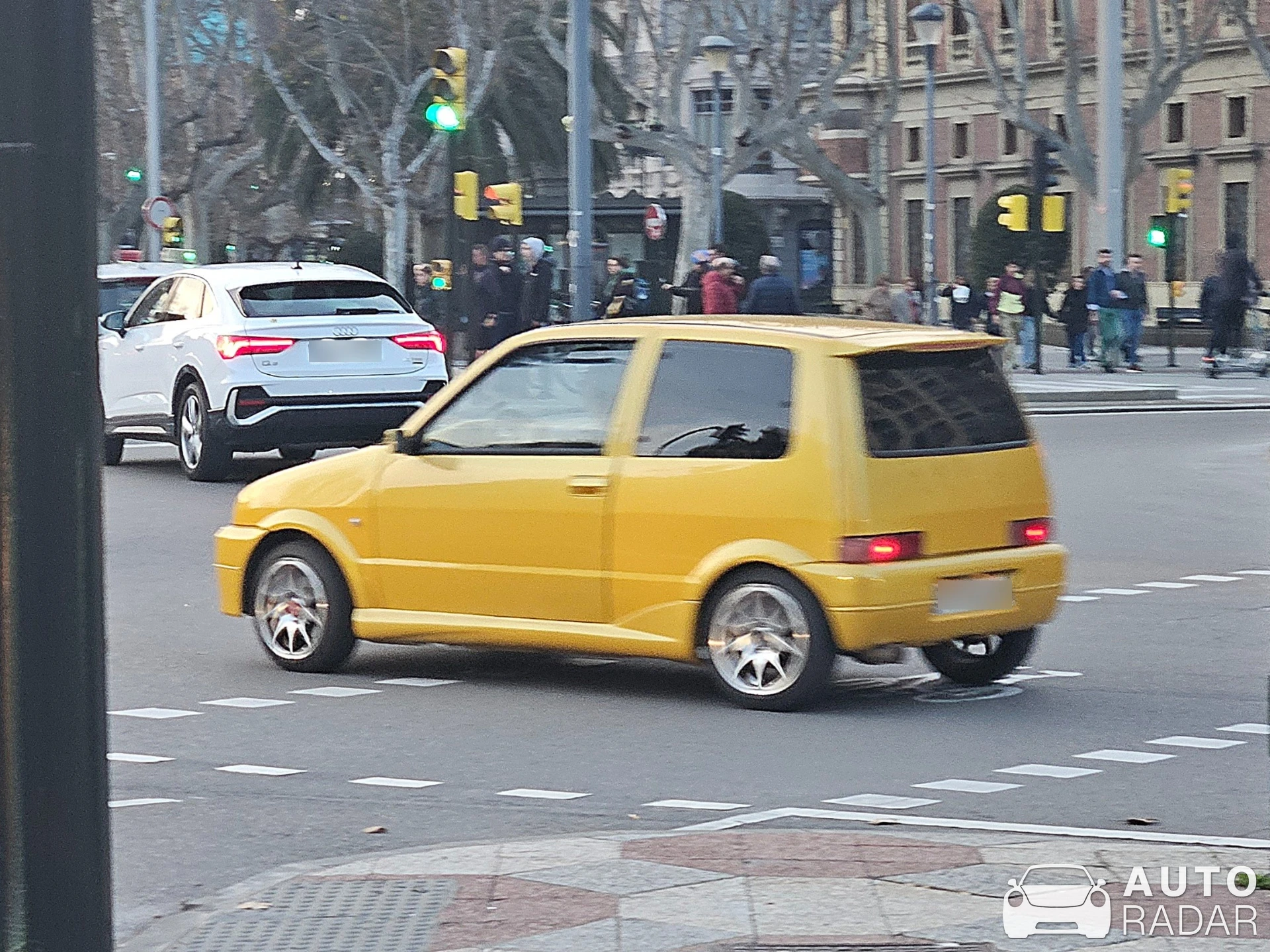 Fiat Cinquecento Sporting spotted in Zaragoza