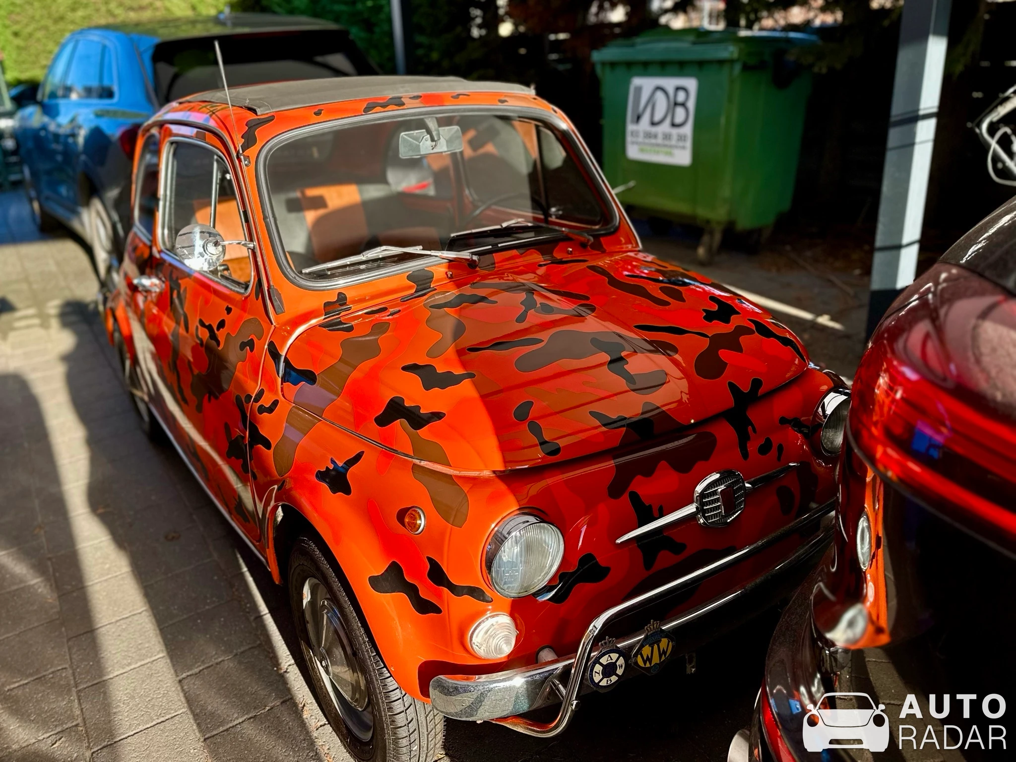 Fiat 500 Giardiniera spotted in Brasschaat