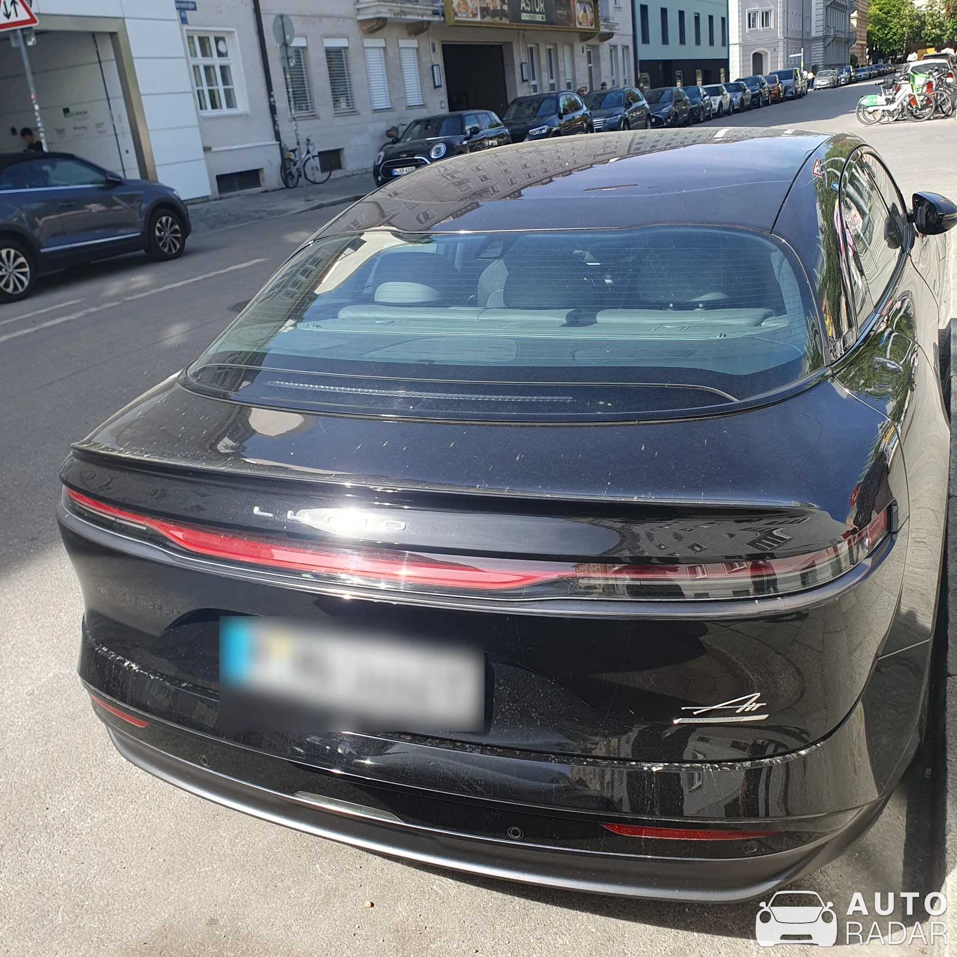 Lucid Air Sapphire spotted in München