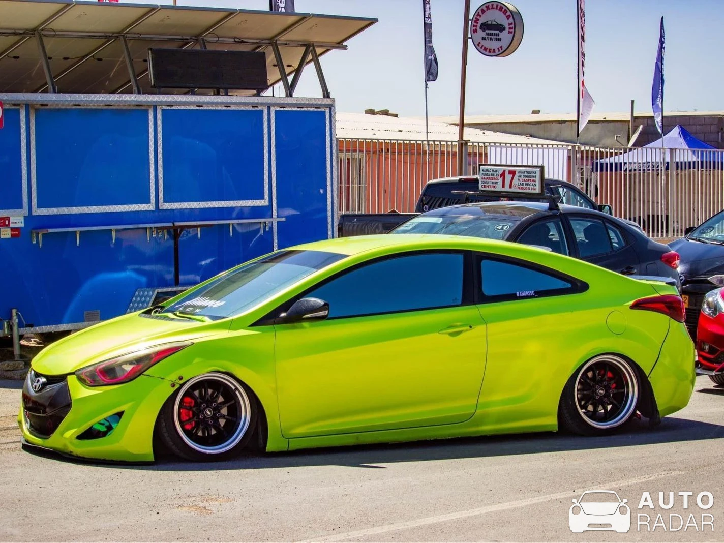 Hyundai Elantra spotted in Antofagasta