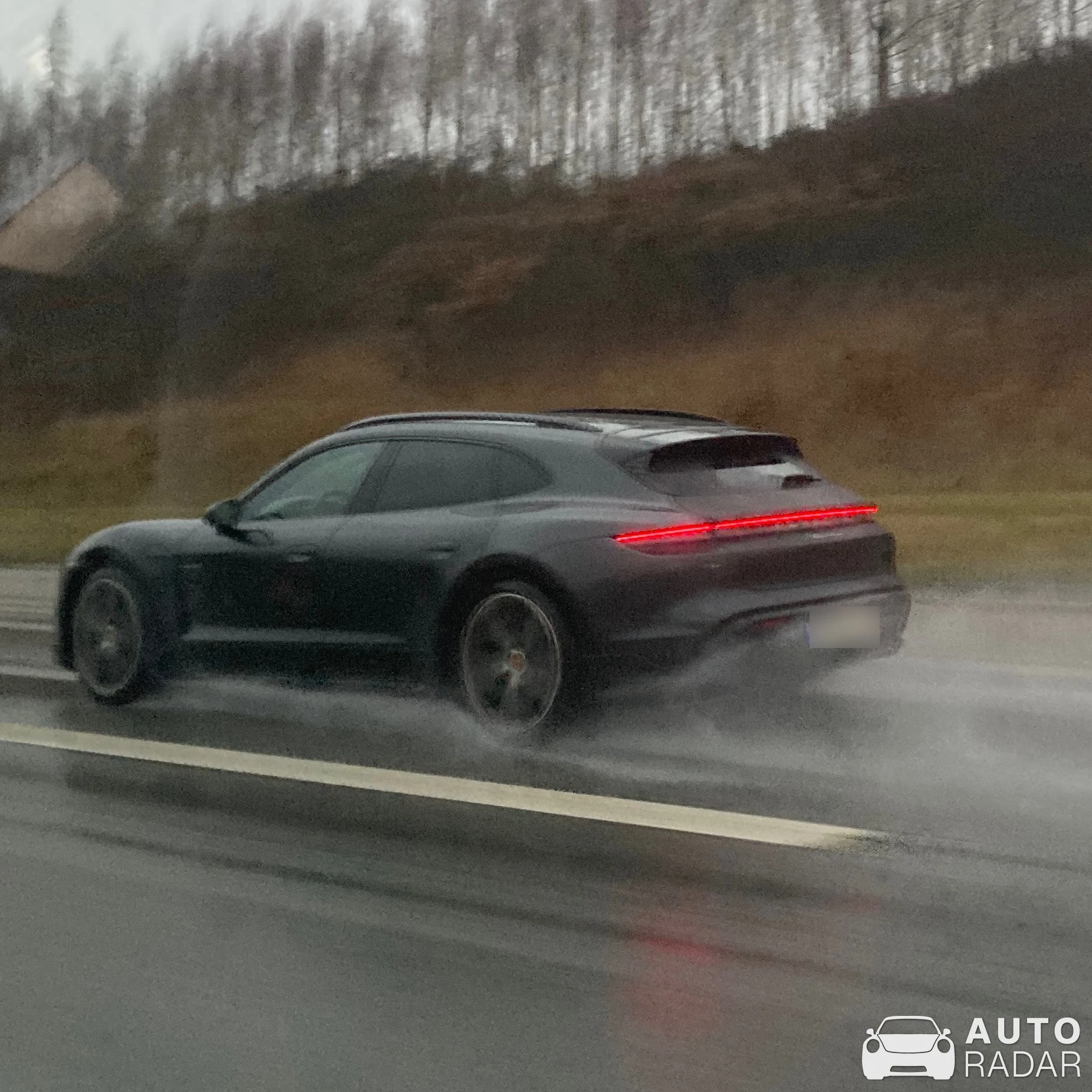 Porsche Taycan Turbo Cross Turismo spotted in Farum, Denemarken