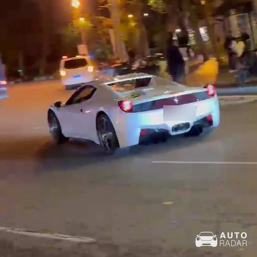 Ferrari 458 Spider spotted in Madrid, Spain