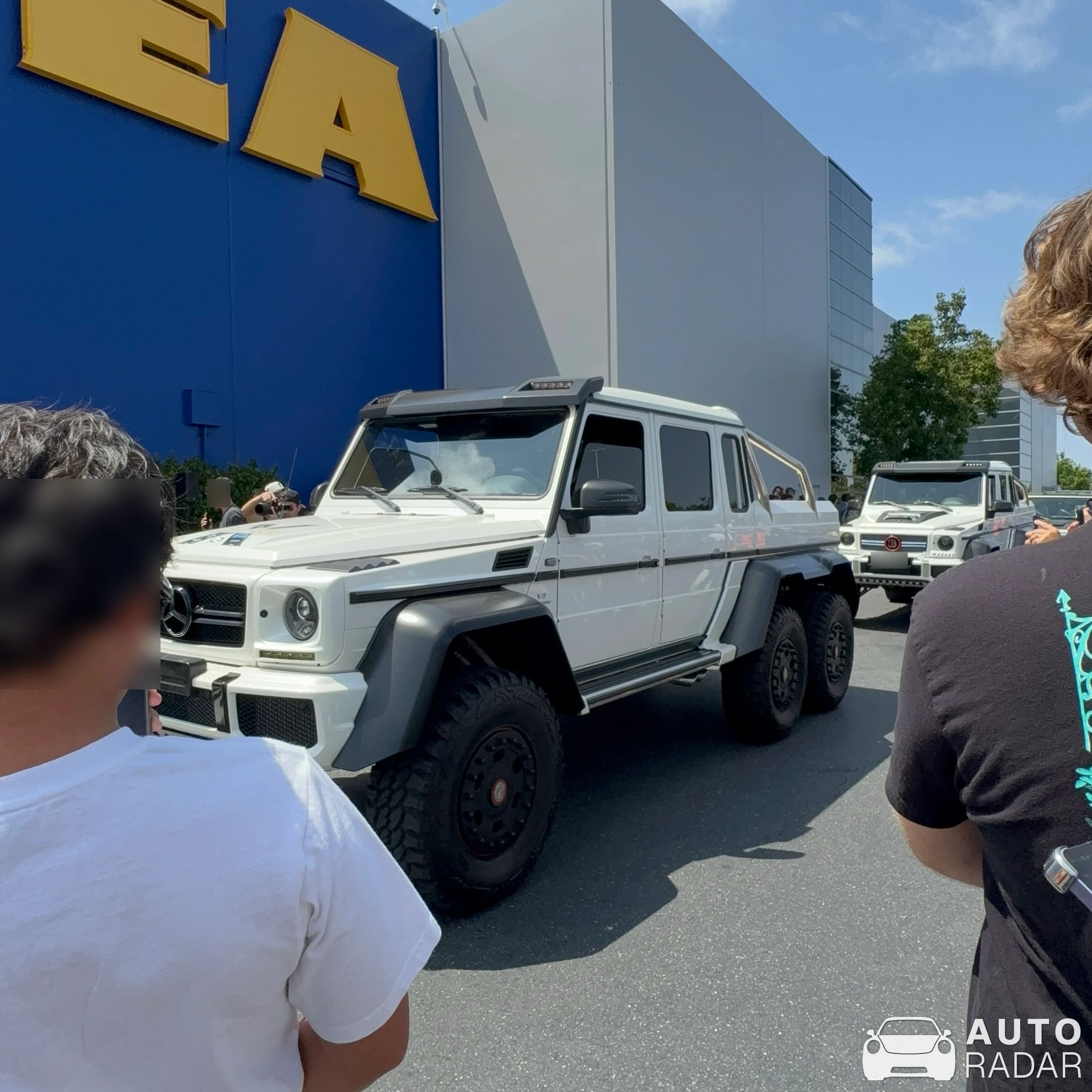 Mercedes-Benz G 63 AMG 6x6 spotted in Costa Mesa