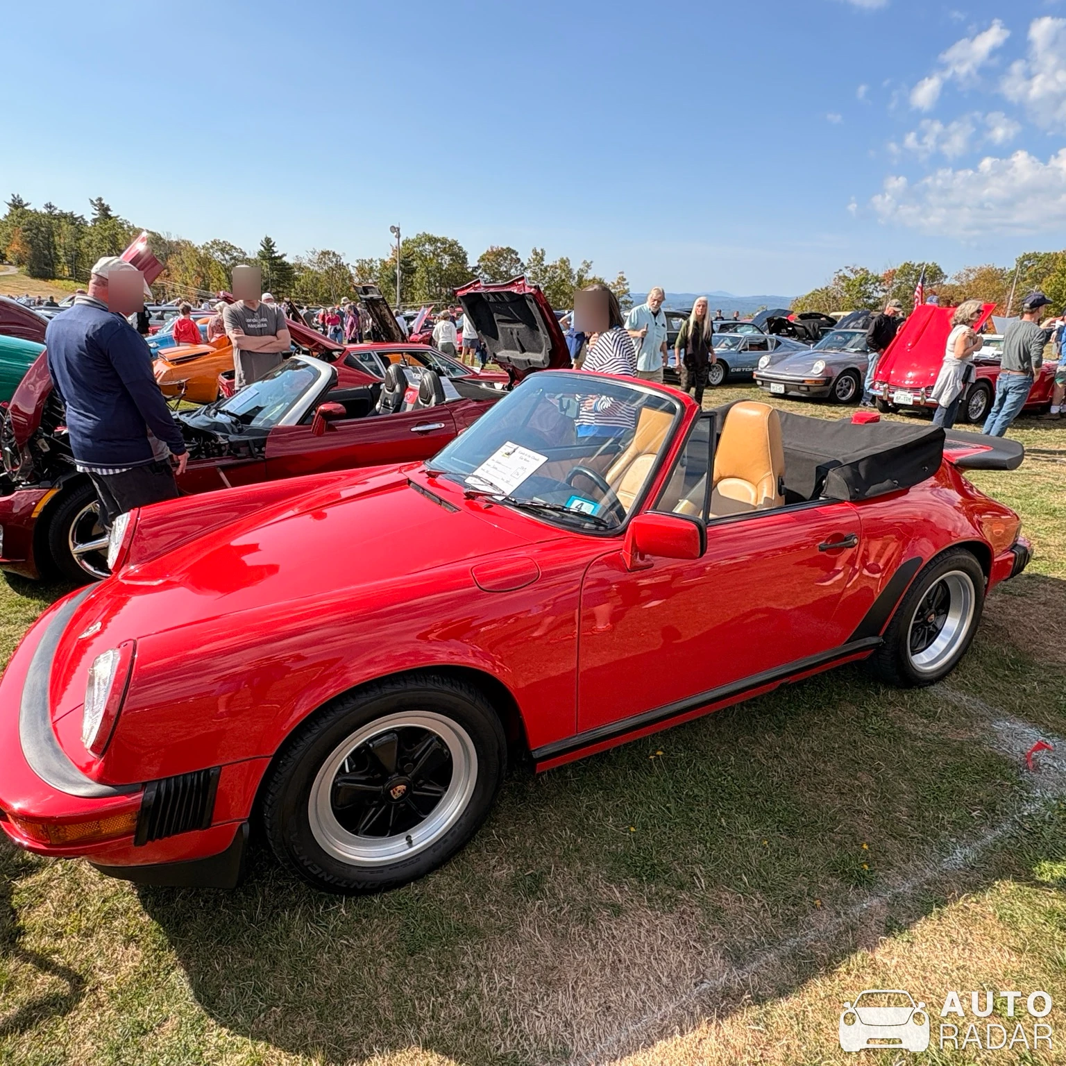 Porsche 911 Carrera 3.2 Cabriolet spotted in Moultonborough, United States