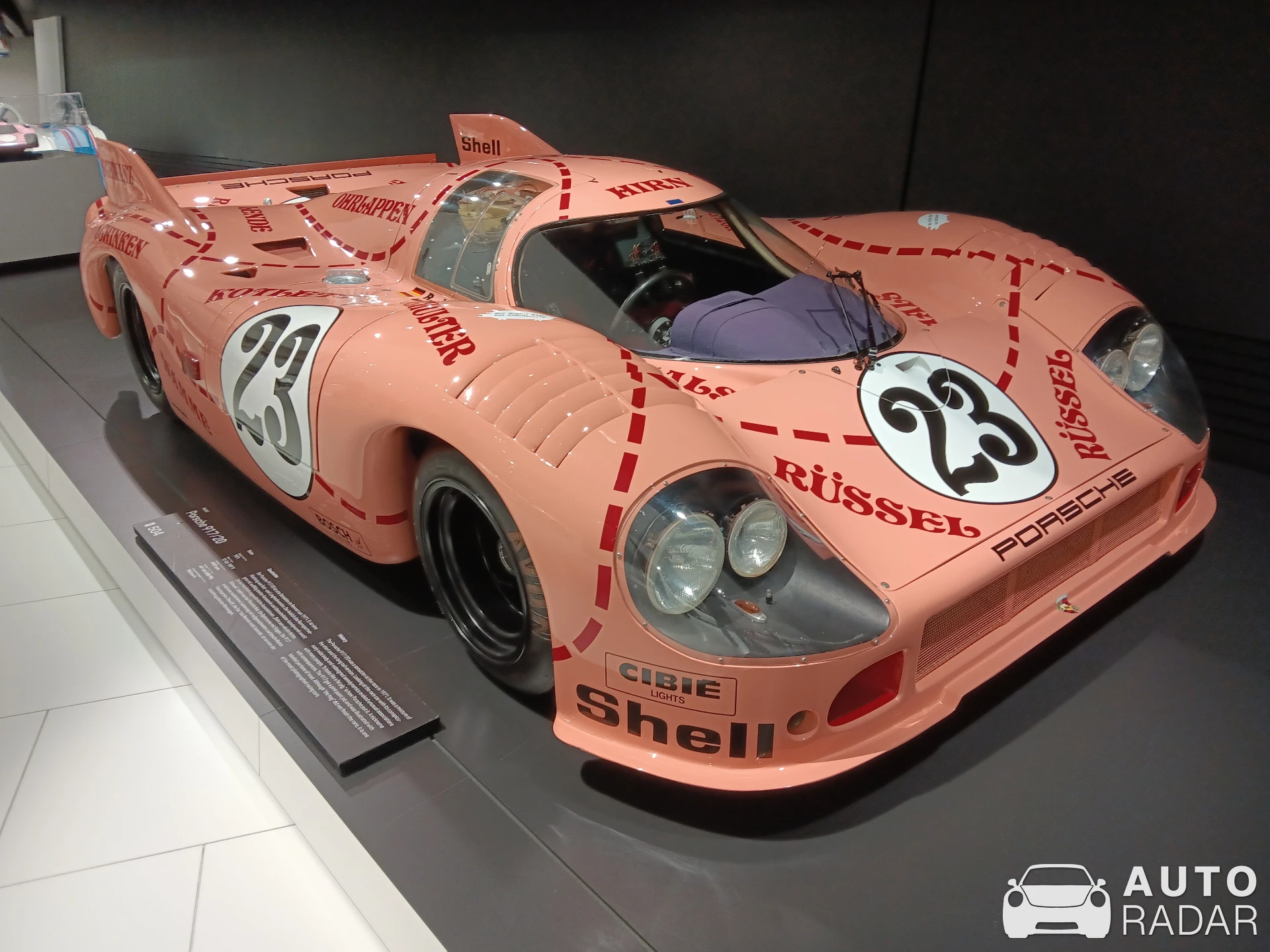 Porsche 917KH Coupé spotted in Stuttgart, Germany