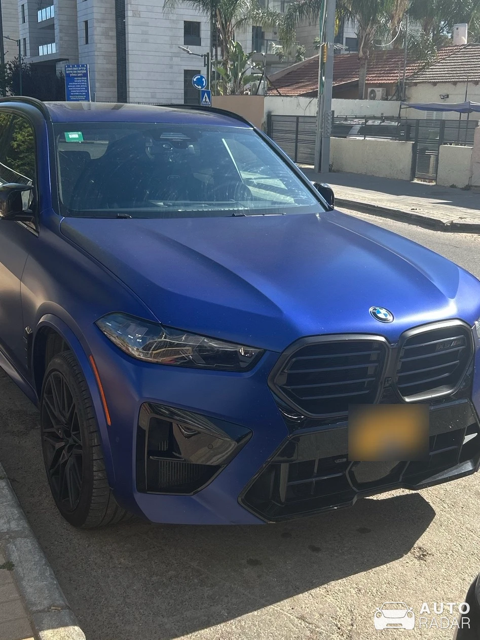 BMW X5 M F95 Competition Renegade Design spotted in Ramat Hasharon