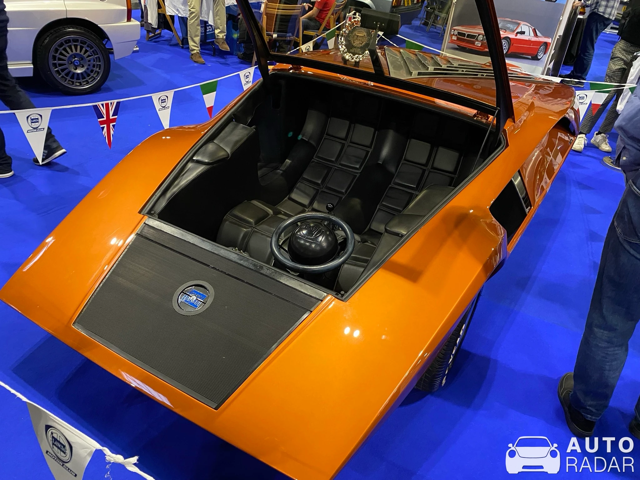 Lancia Stratos HF Zero spotted in Marston Green
