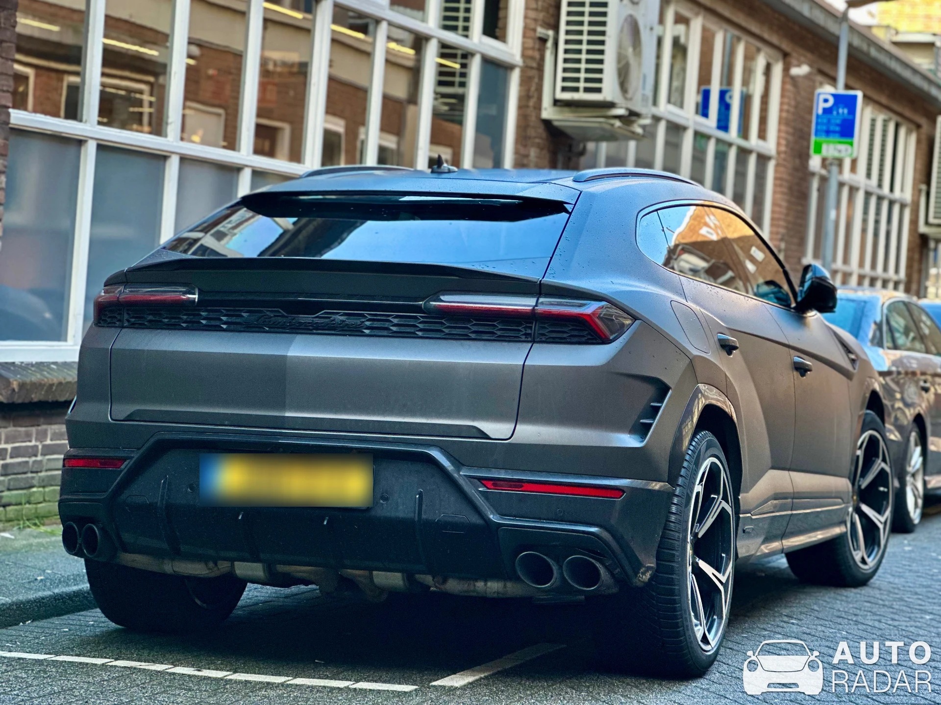 Lamborghini Urus SE spotted in Rotterdam, Netherlands