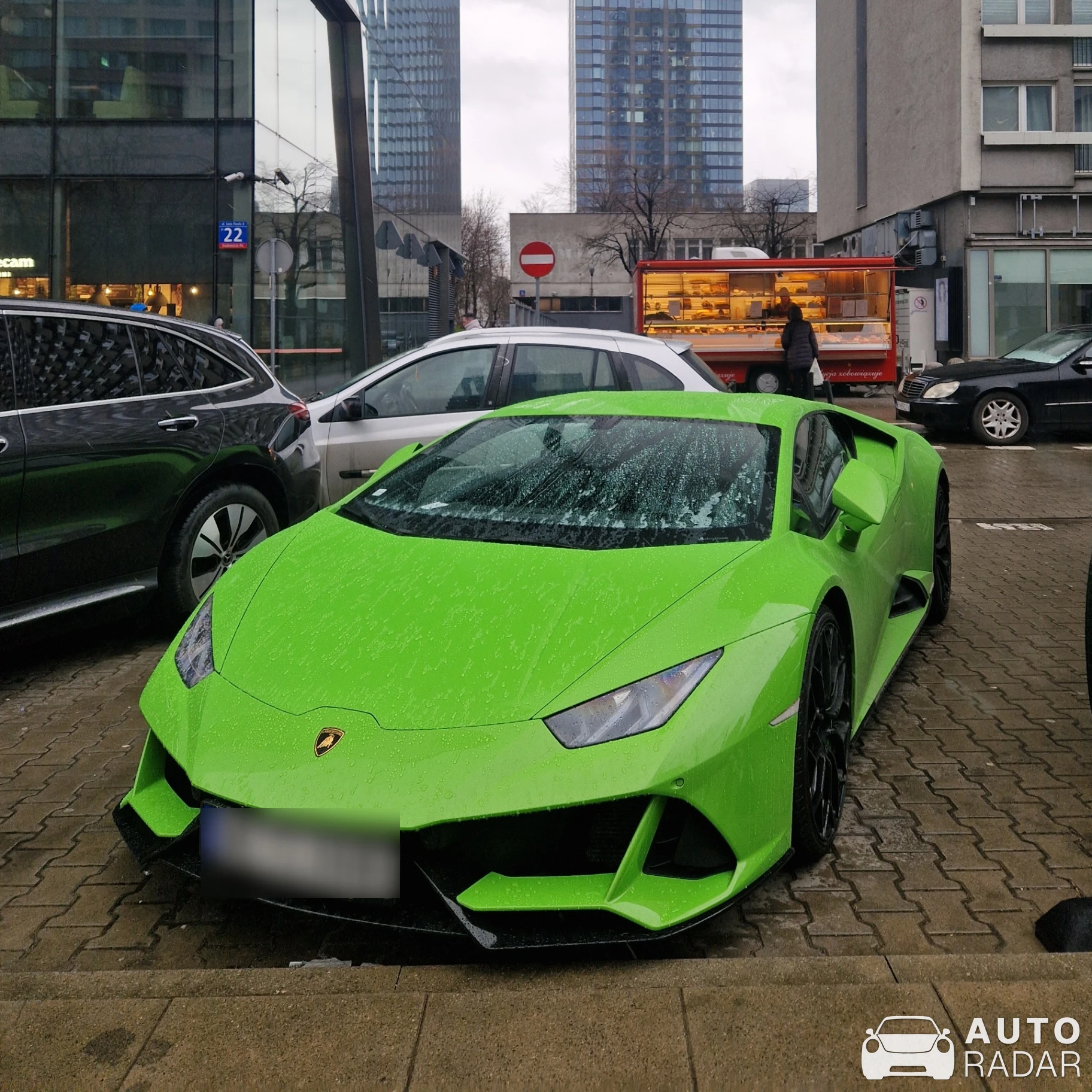 Lamborghini Huracán LP640-4 EVO spotted in Warszawa, Poland