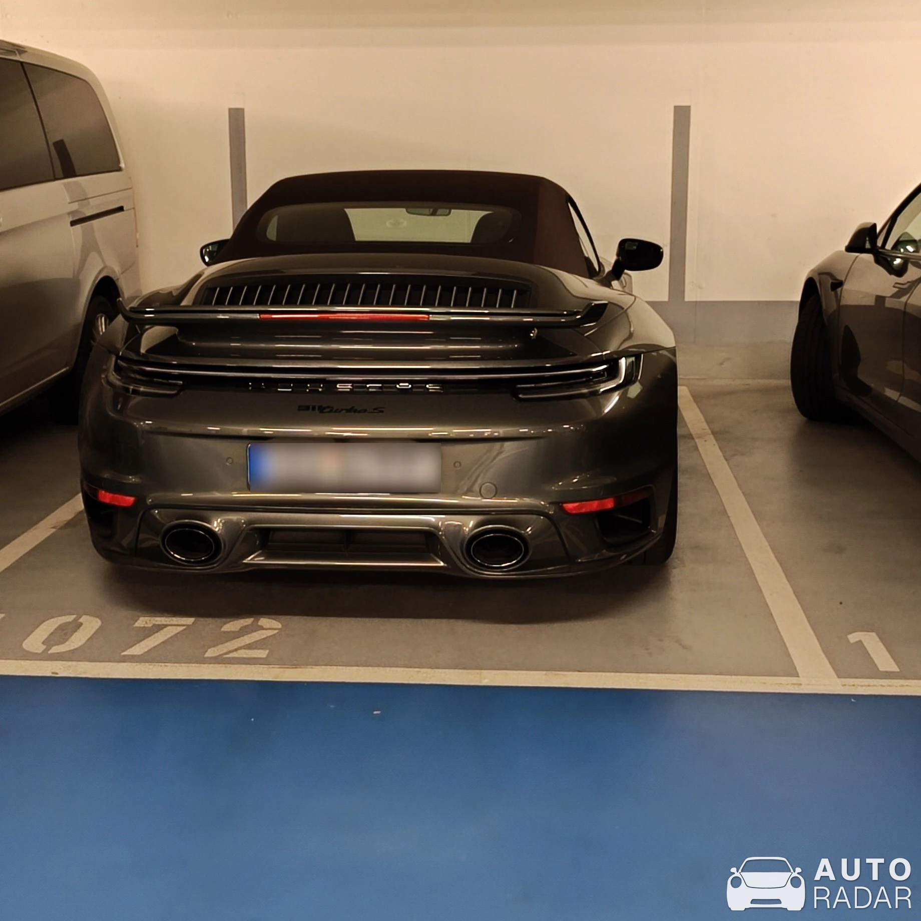Porsche 992 Turbo S Cabriolet MkI spotted in Wien, Austria