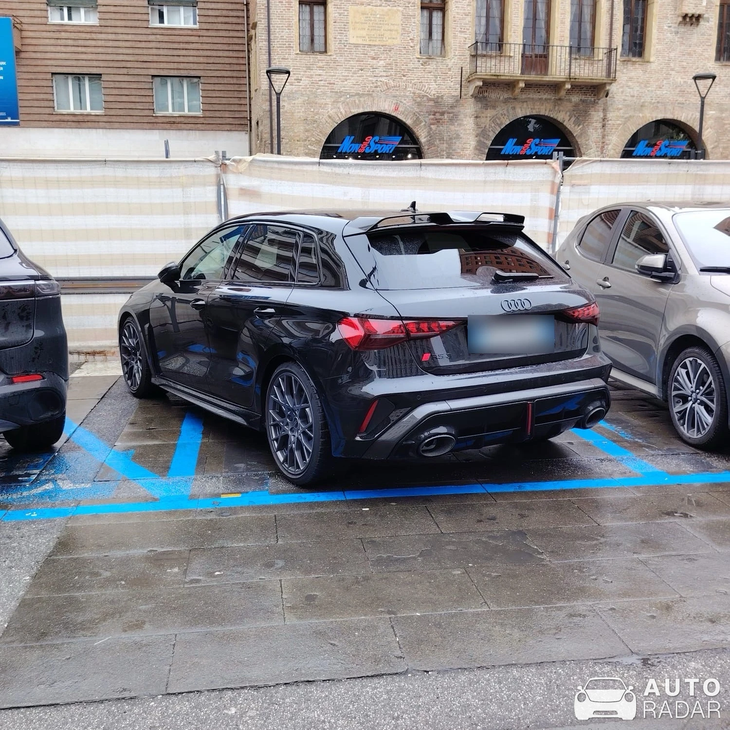 Audi RS3 Sportback 8Y spotted in Albignasego, Italy