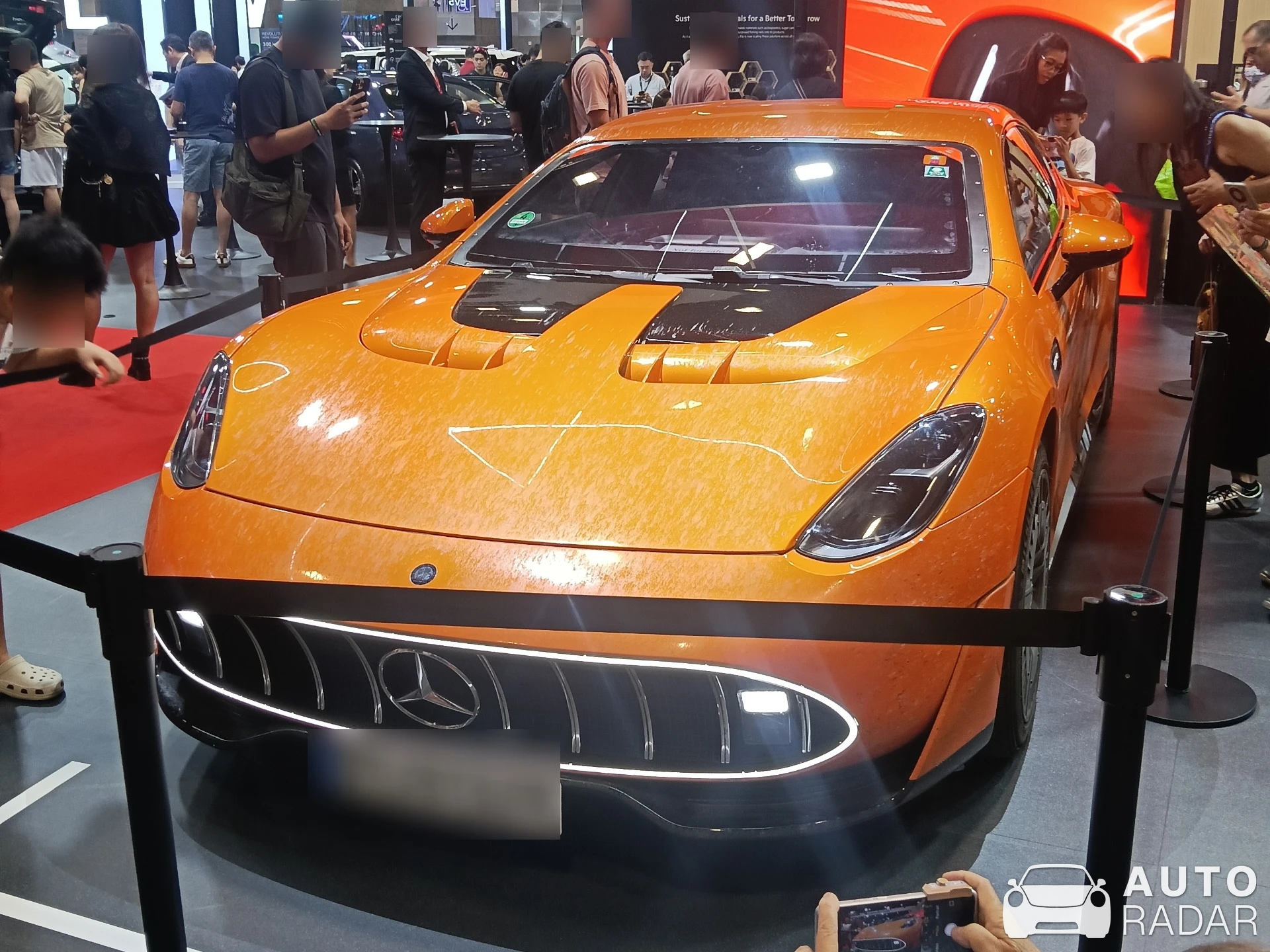 Mercedes-AMG Concept GTXX spotted in Singapore