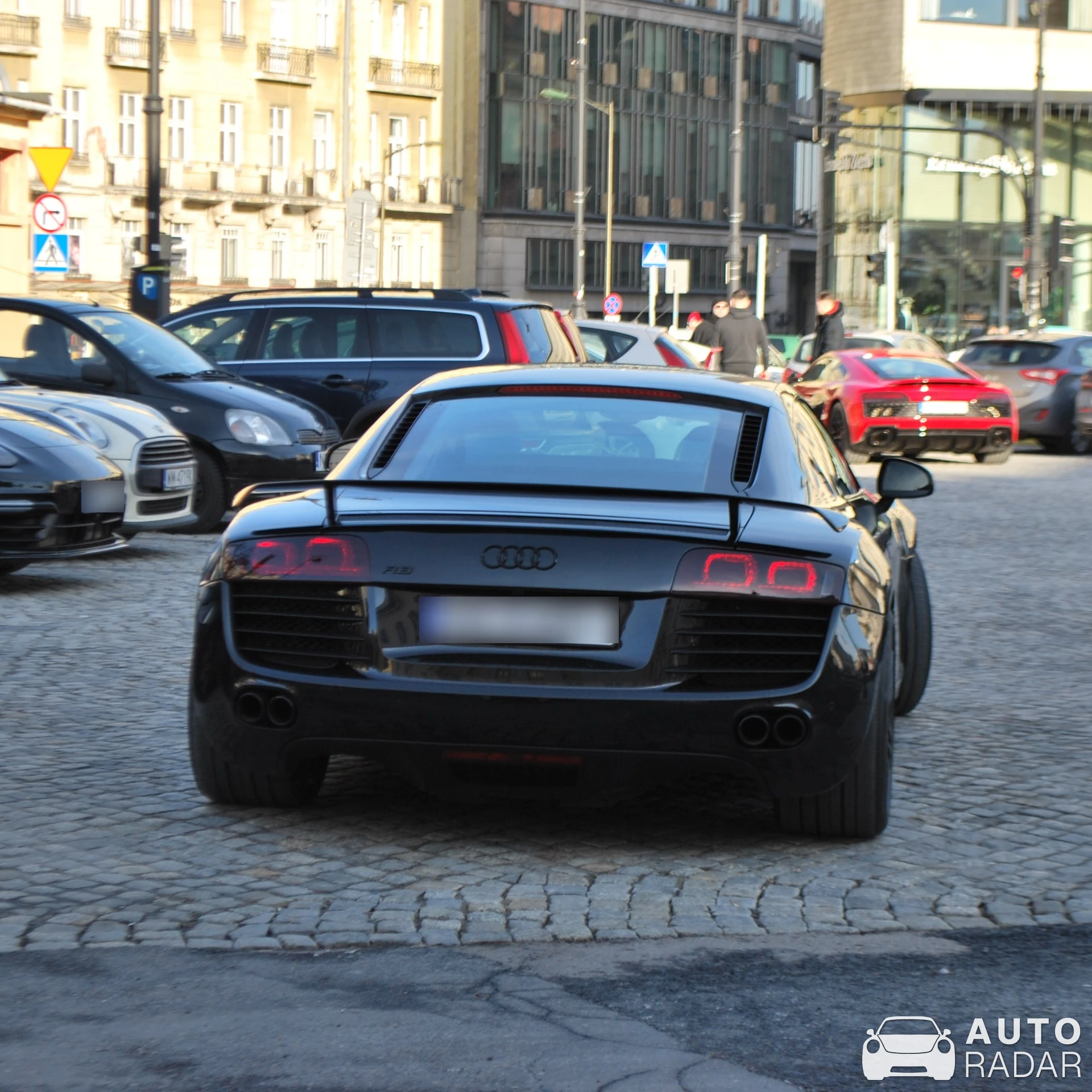 Audi R8 Type 42 spotted in Warszawa, Poland