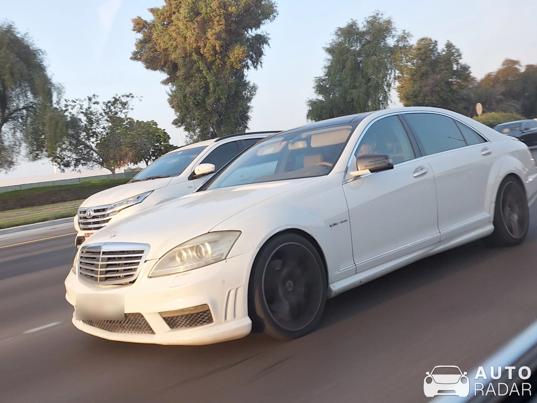 Mercedes-Benz S 63 AMG W221 spotted in Abu Dhabi, United Arab Emirates