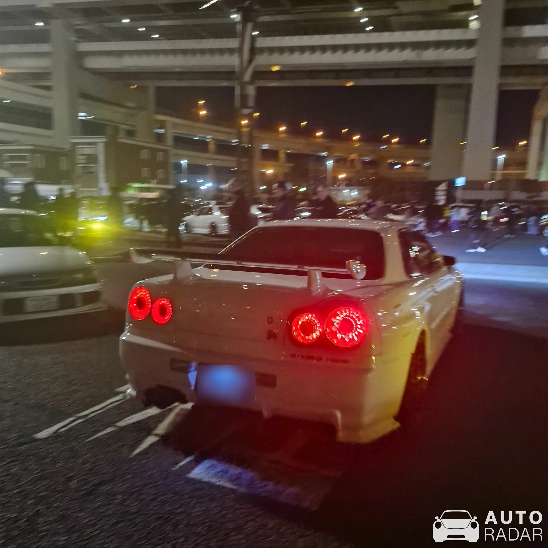 Nissan Skyline R34 GT-R spotted in Nogi, Japan