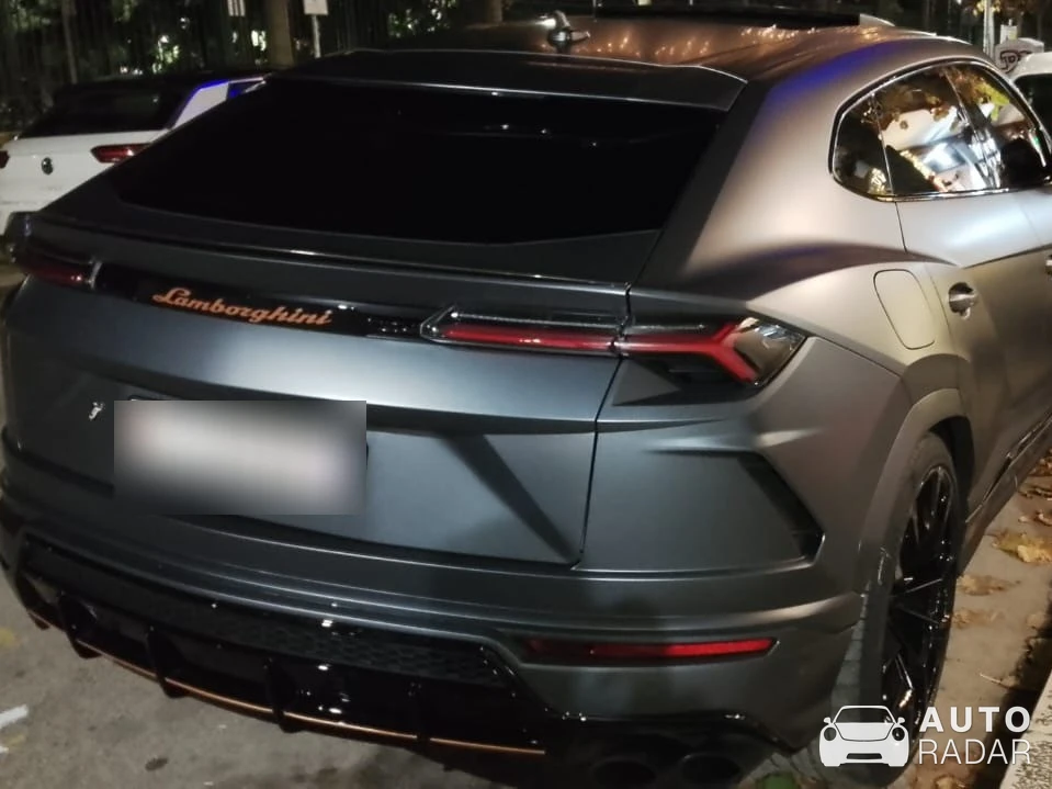Lamborghini Urus spotted in Bitonto, Italy