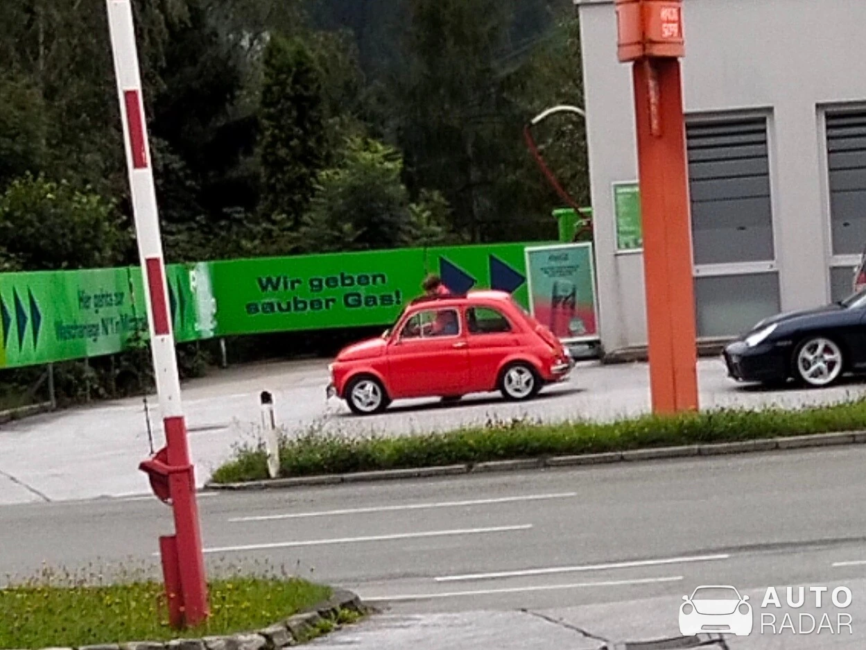 Fiat 500 Cabriolet spotted in Mittersill