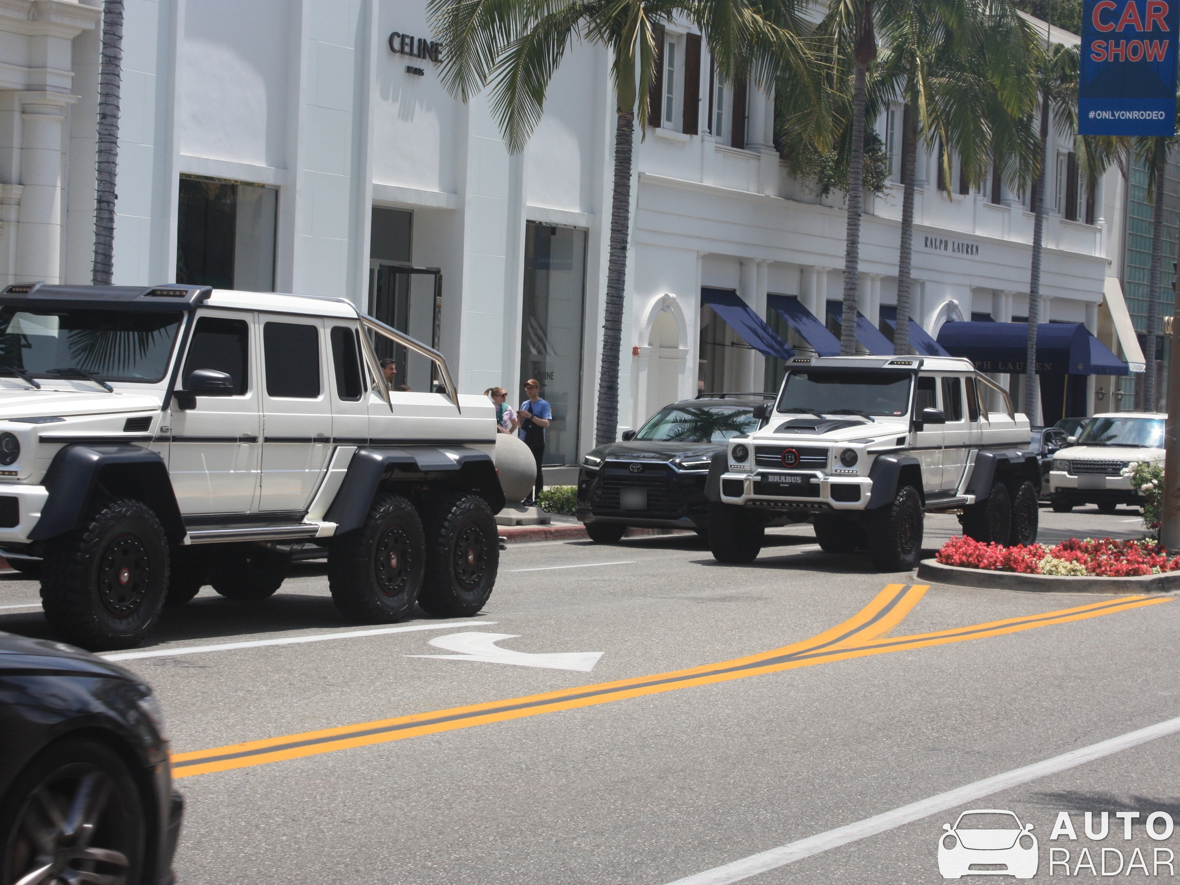 Mercedes-Benz G 63 AMG 6x6 spotted in Hermosa Beach