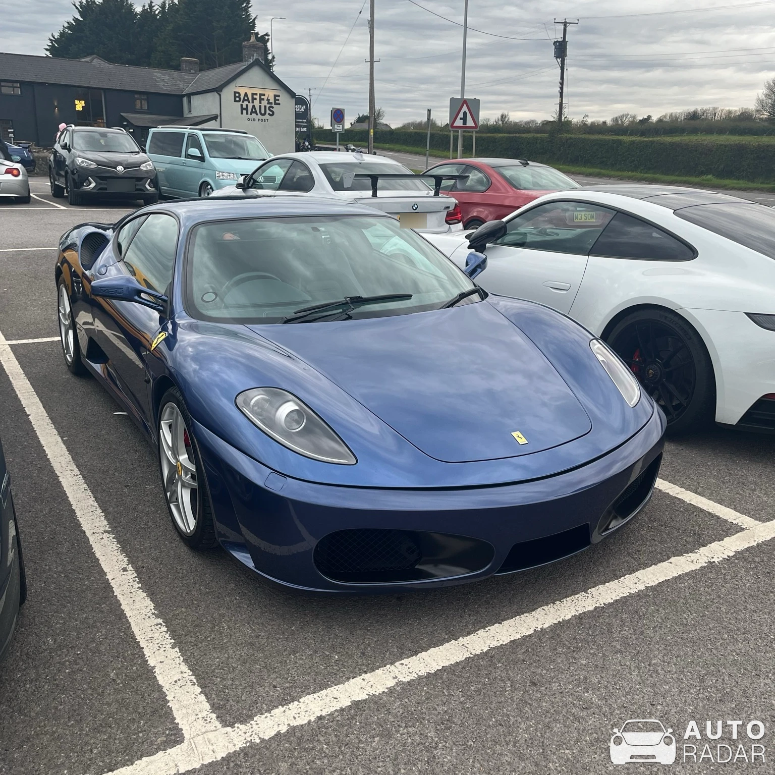 Ferrari F430 spotted in Llandough