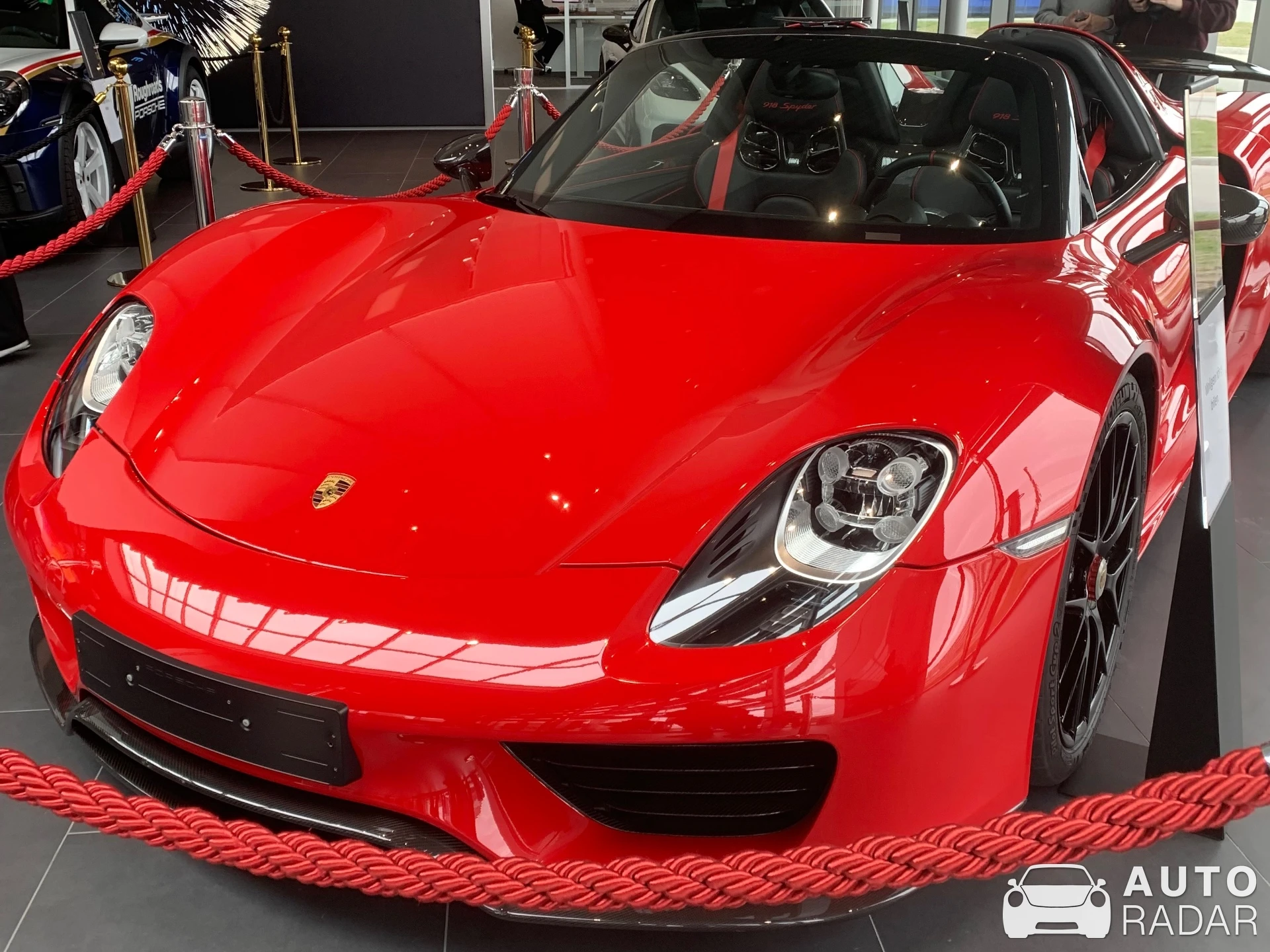 Porsche 918 Spyder spotted in Fyrislund, Sweden