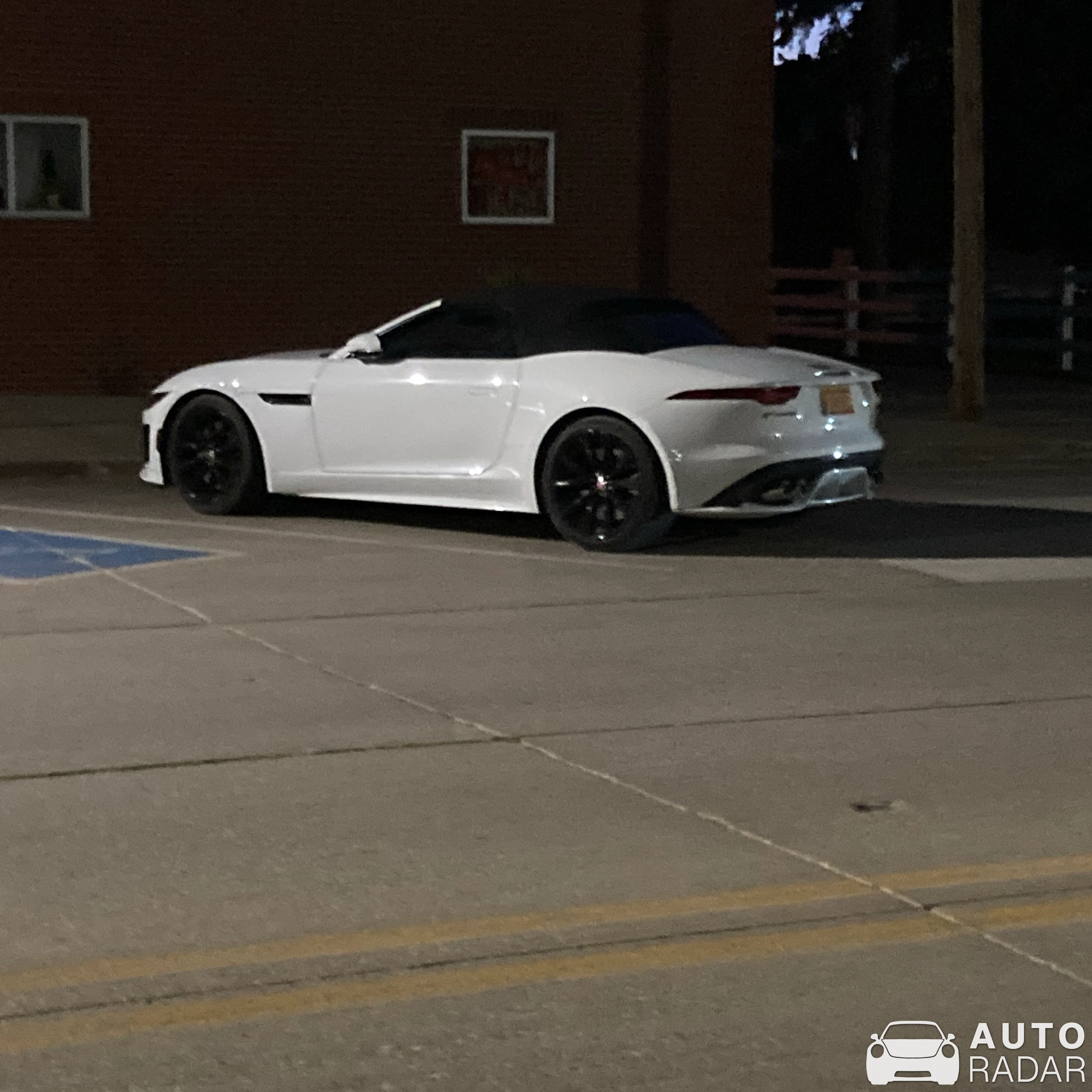 Jaguar F-Type P450 75 Convertible spotted in Altoona