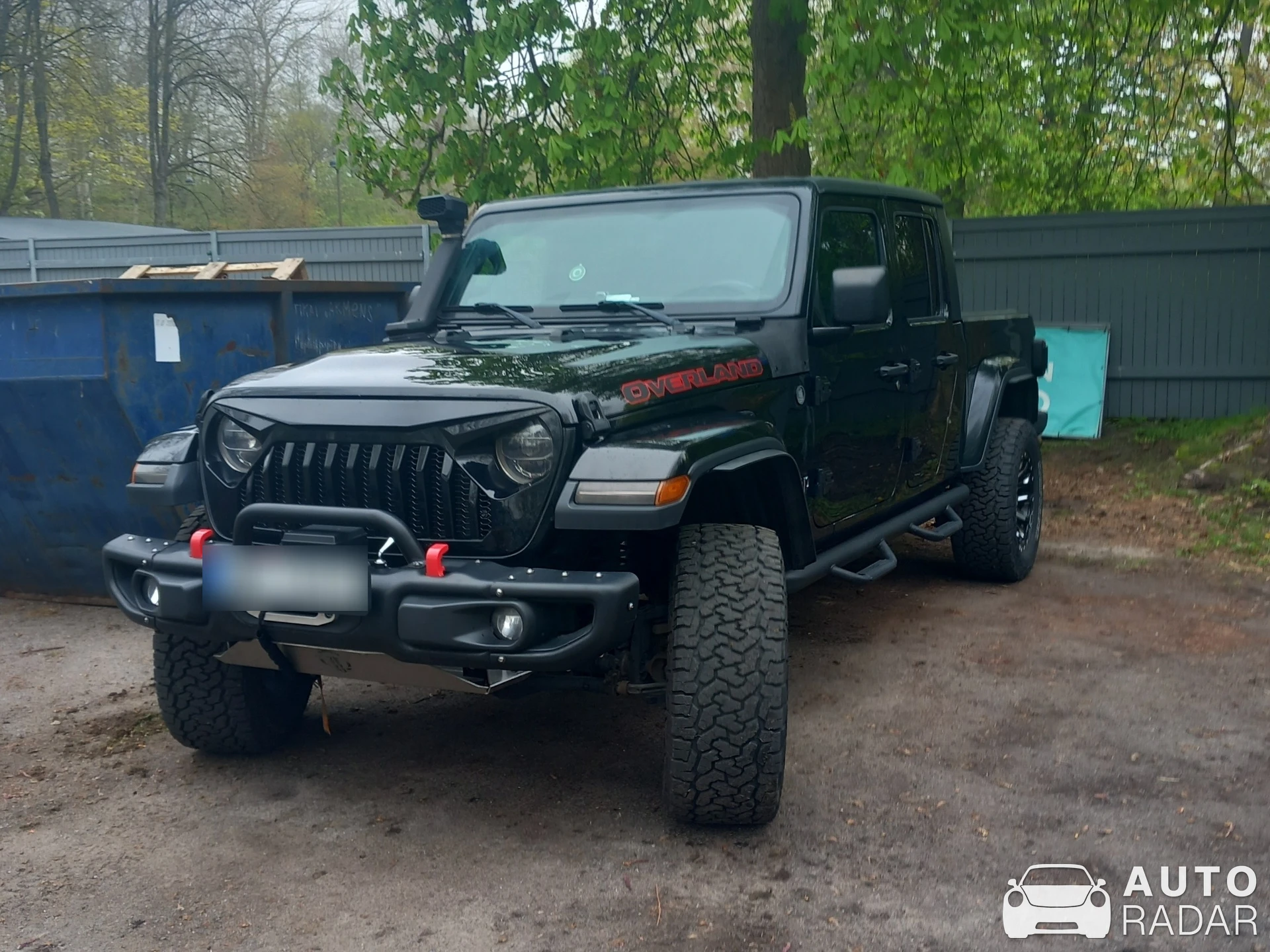 Jeep Gladiator spotted in Liepāja