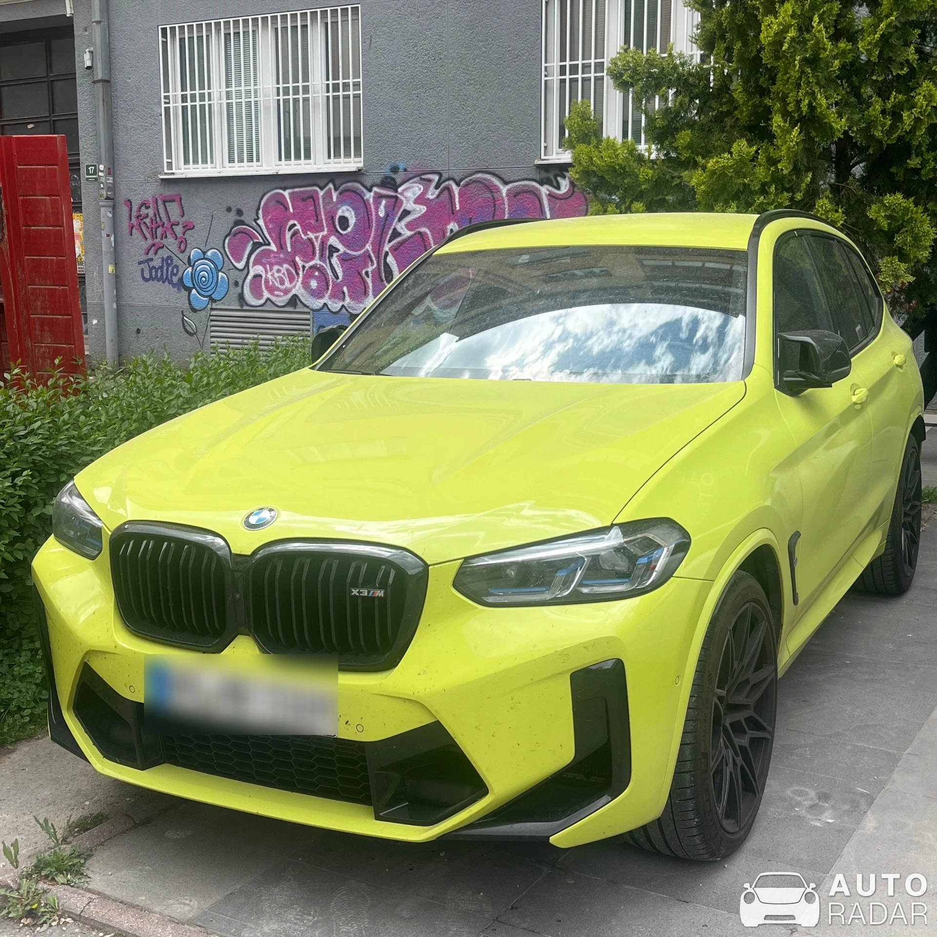 BMW X3 M F97 spotted in Sarajevo