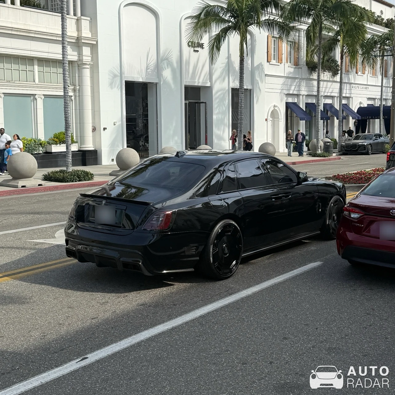 Rolls-Royce Ghost Mansory spotted in Beverly Hills