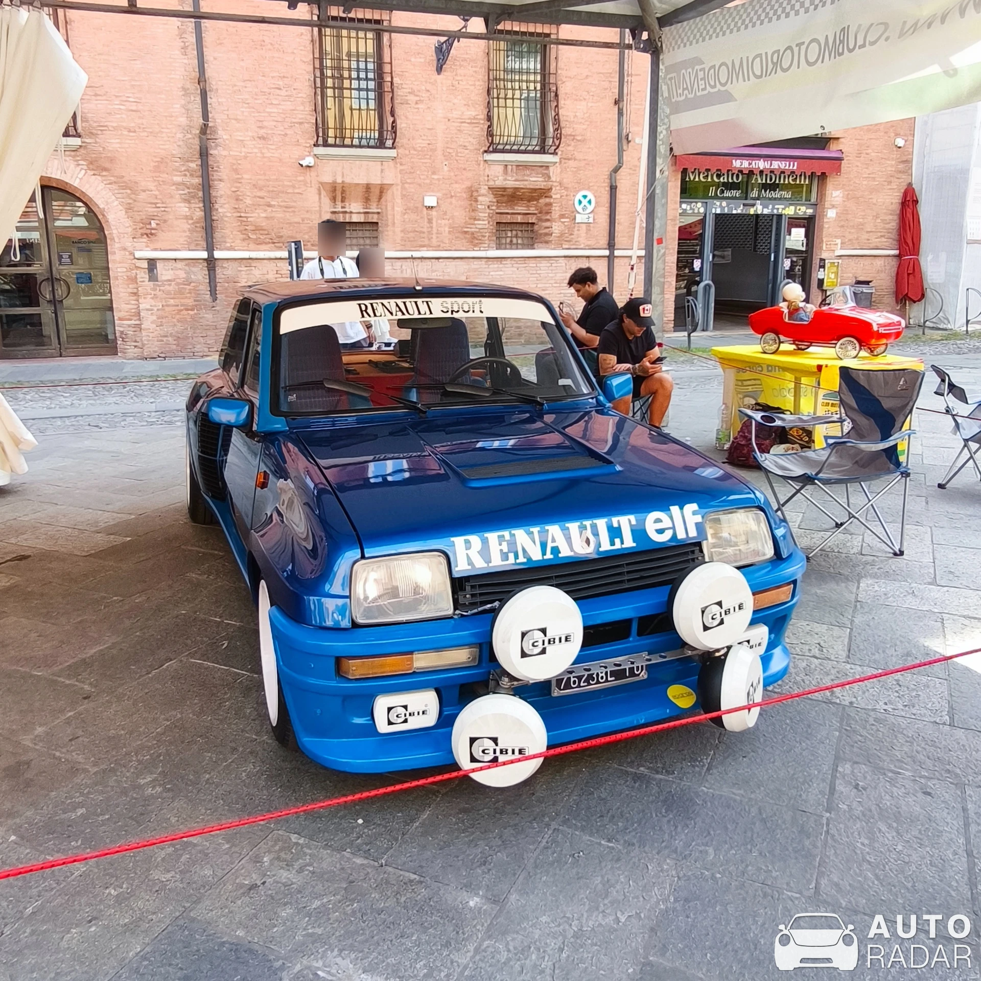 Renault 5 Turbo spotted in Modena