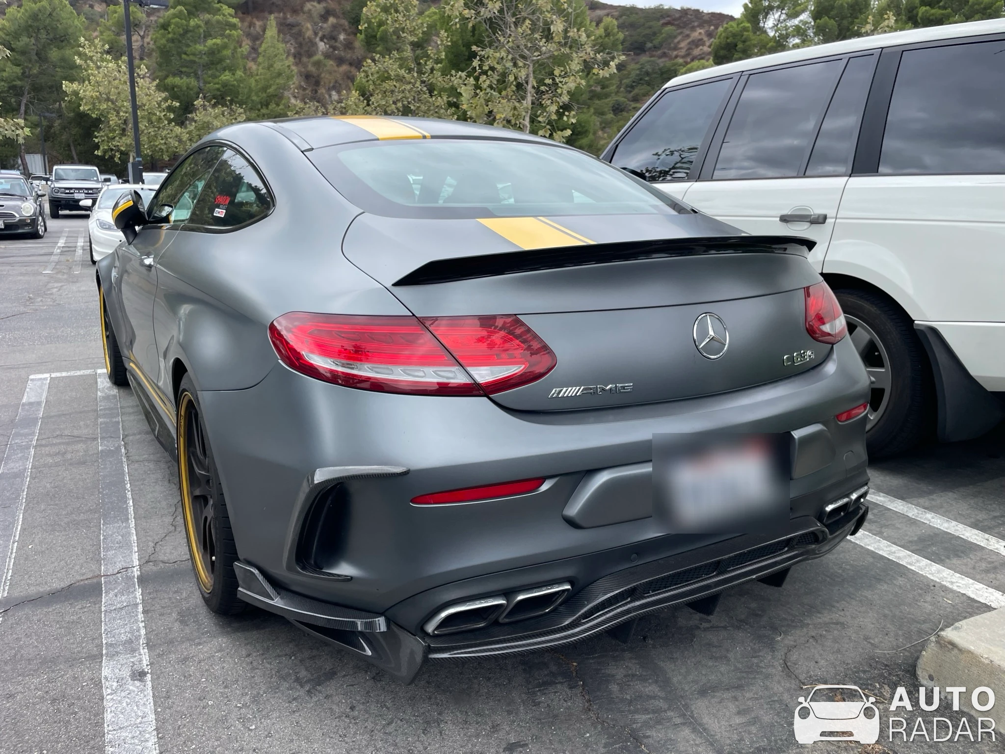 Mercedes-AMG C 63 S Coupé C205 Final Edition spotted in Pasadena