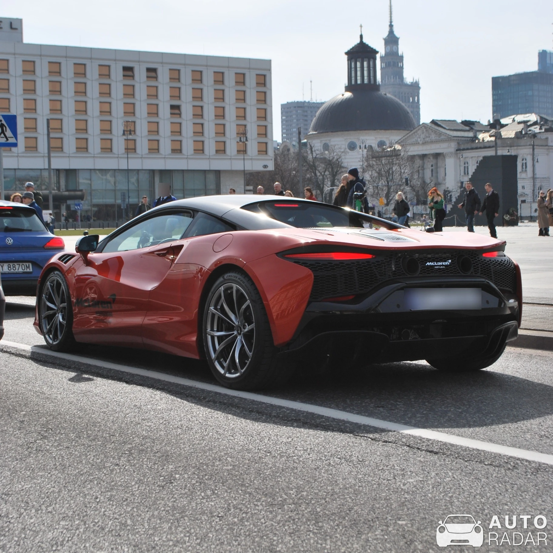 McLaren Artura spotted in Warszawa, Poland