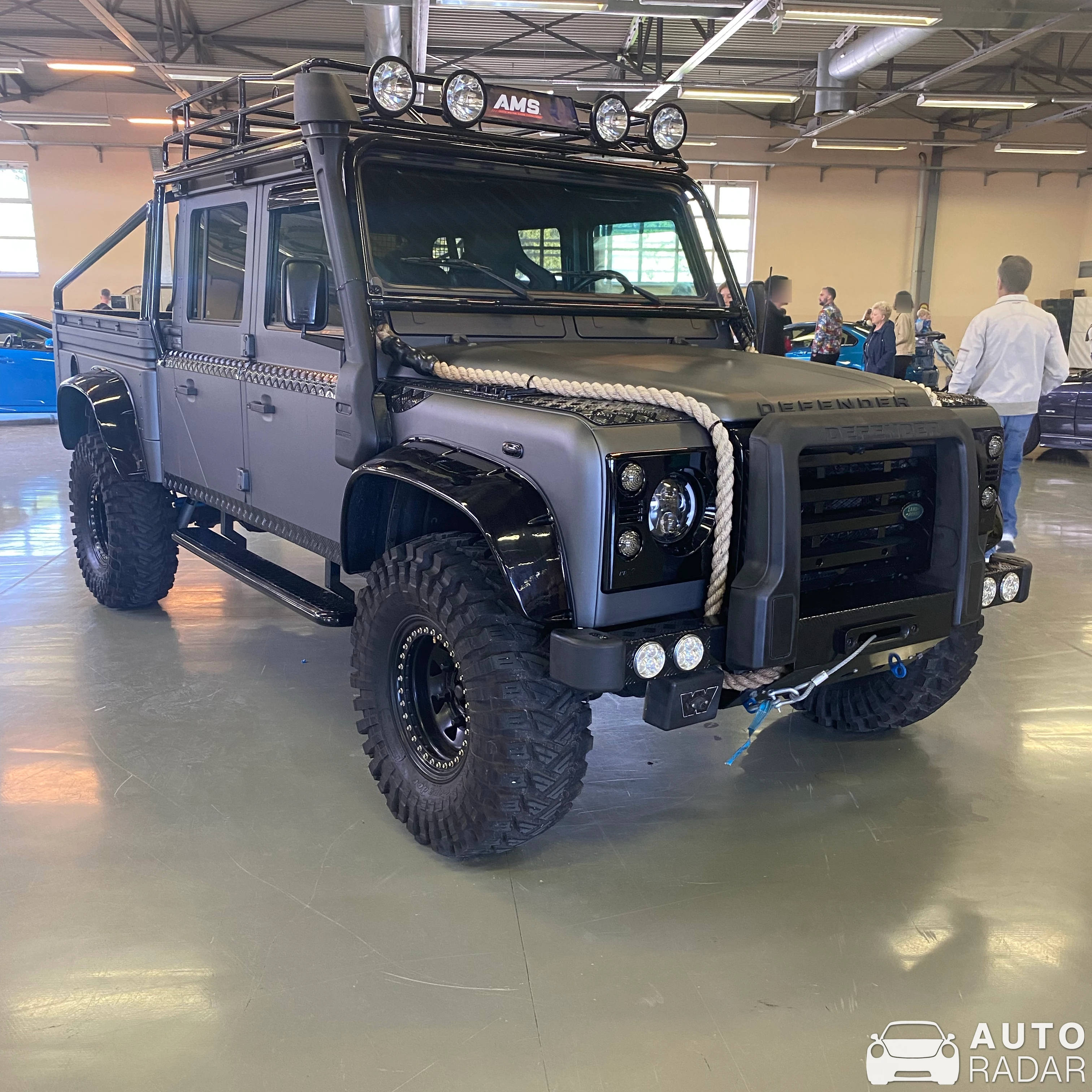 Land Rover Defender 130 spotted in Domžale