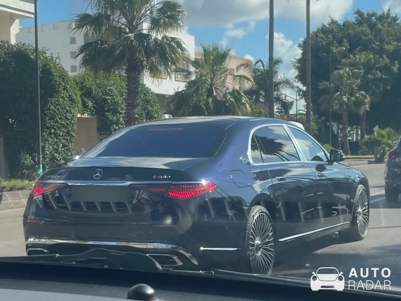 Maybach FAB Design 57 S spotted in Rabat