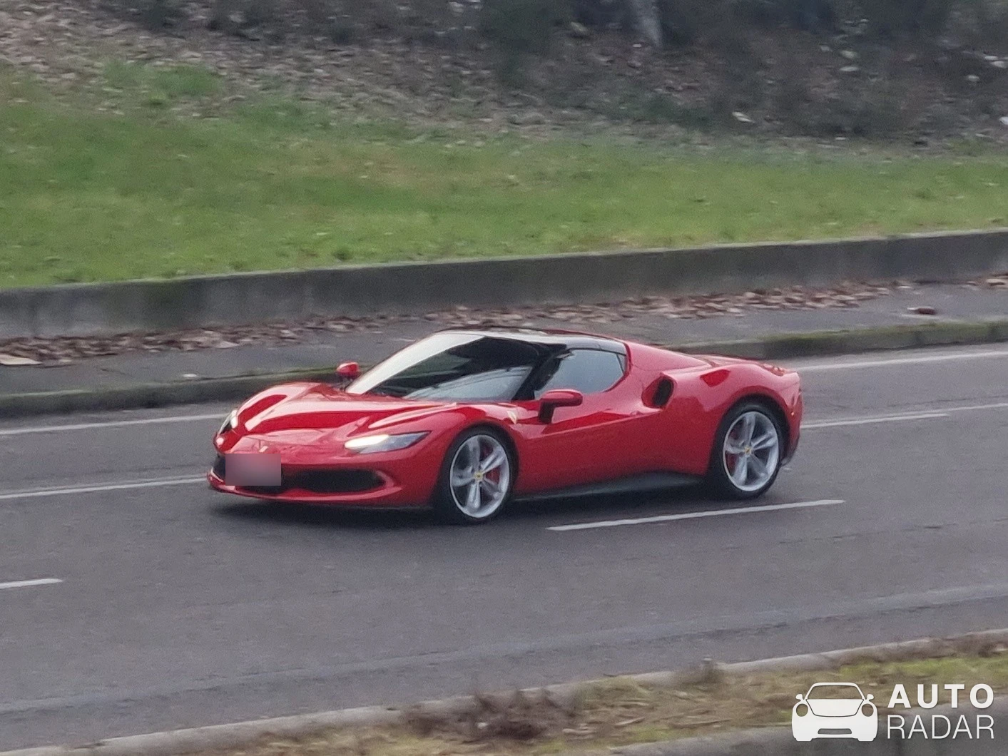 Ferrari 296 GTS spotted in Milano, Italy