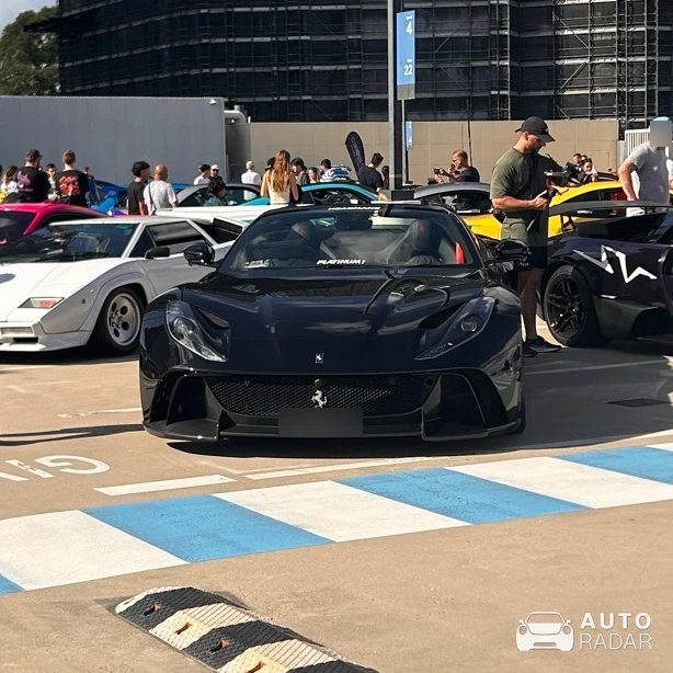 Ferrari 812 GTS Novitec Rosso N-Largo spotted in Castle Hill