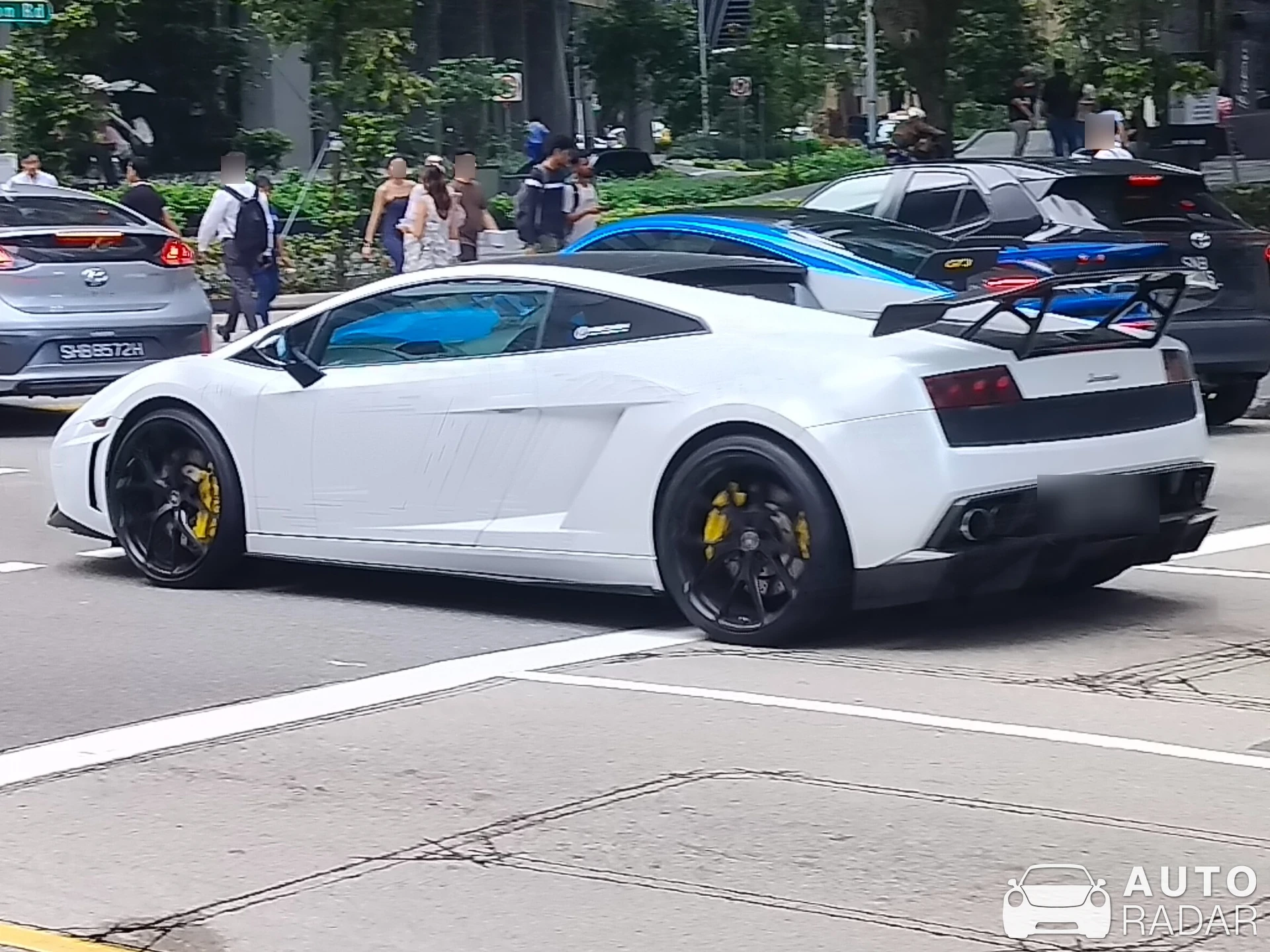Lamborghini Gallardo LP560-4 spotted in Singapore, Singapore