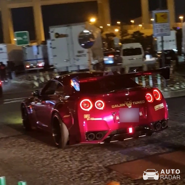 Nissan GT-R R35 Liberty Walk Widebody spotted in Chiyoda City, Japan