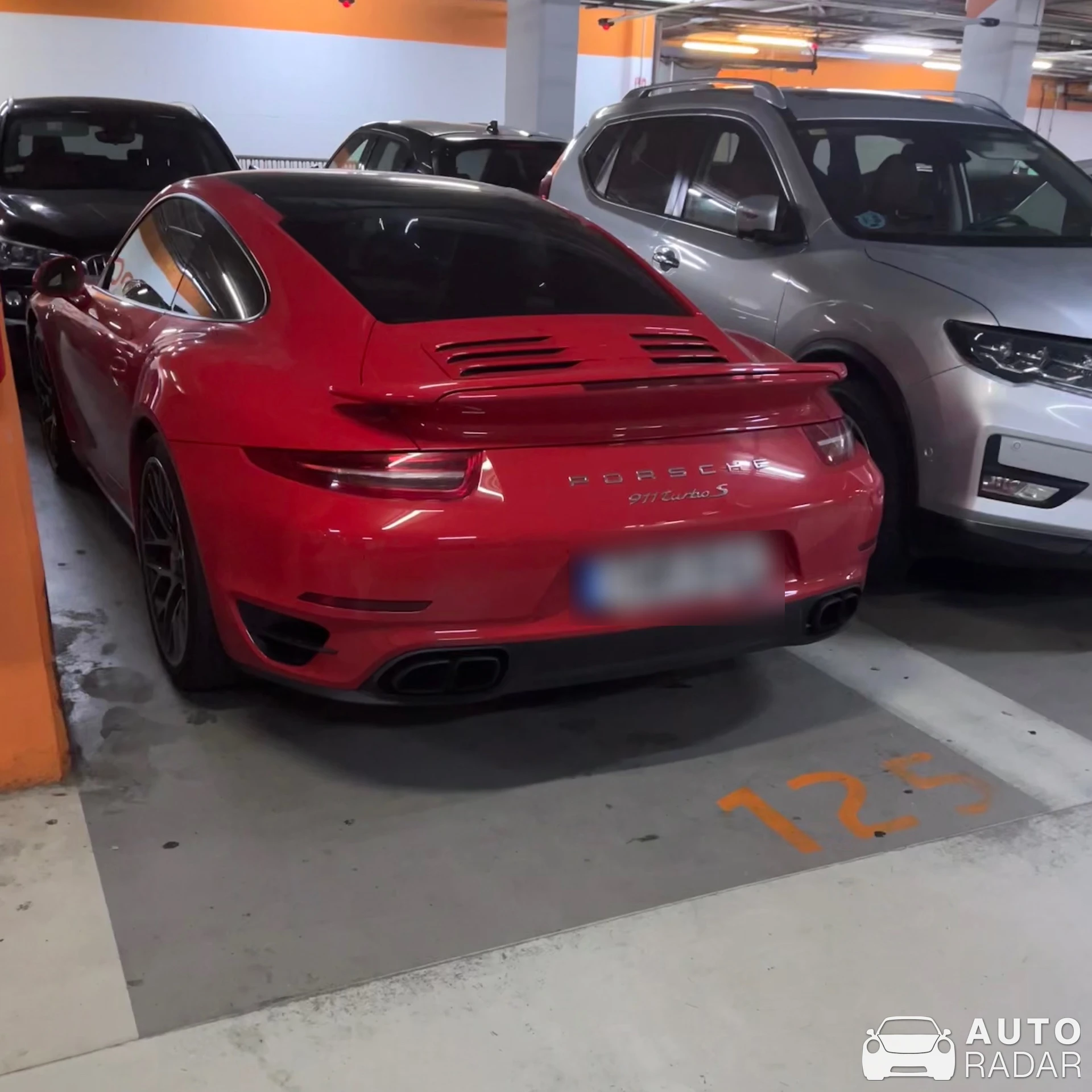 Porsche 991 Turbo S MkI spotted in Donostia, Spain