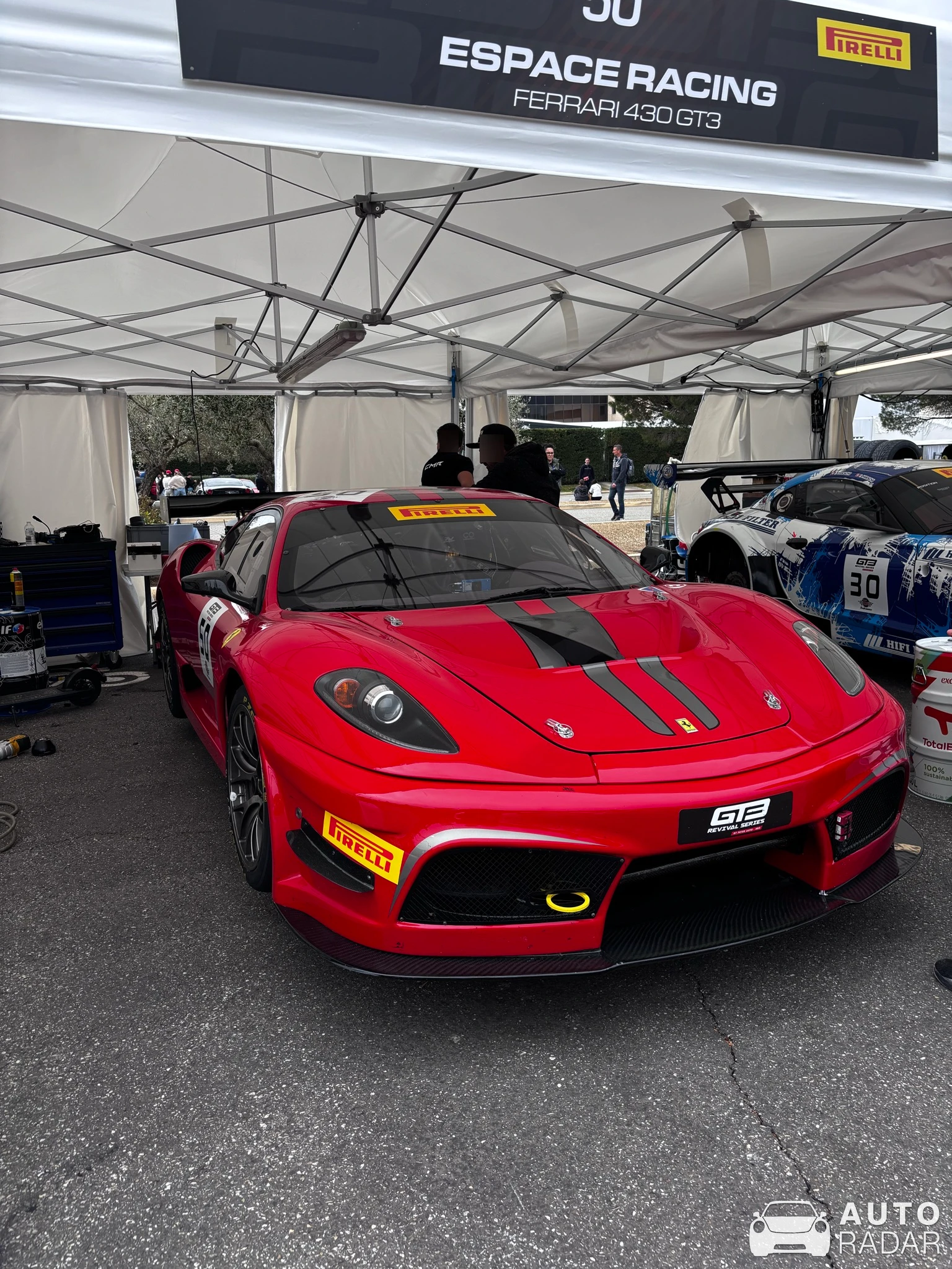 Ferrari F430 GT3 spotted in Le Castellet