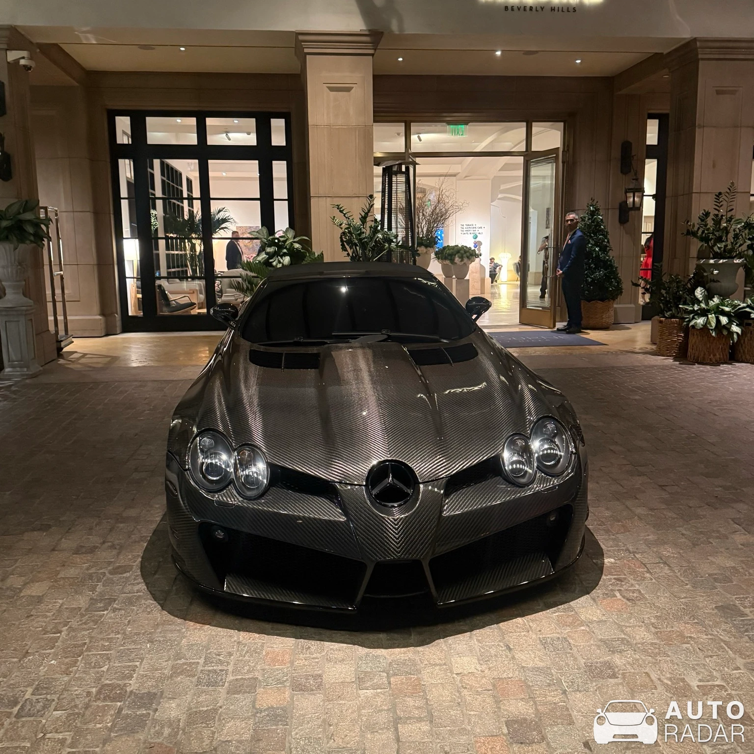 Mercedes-Benz SLR McLaren Mansory Renovatio spotted in Beverly Hills
