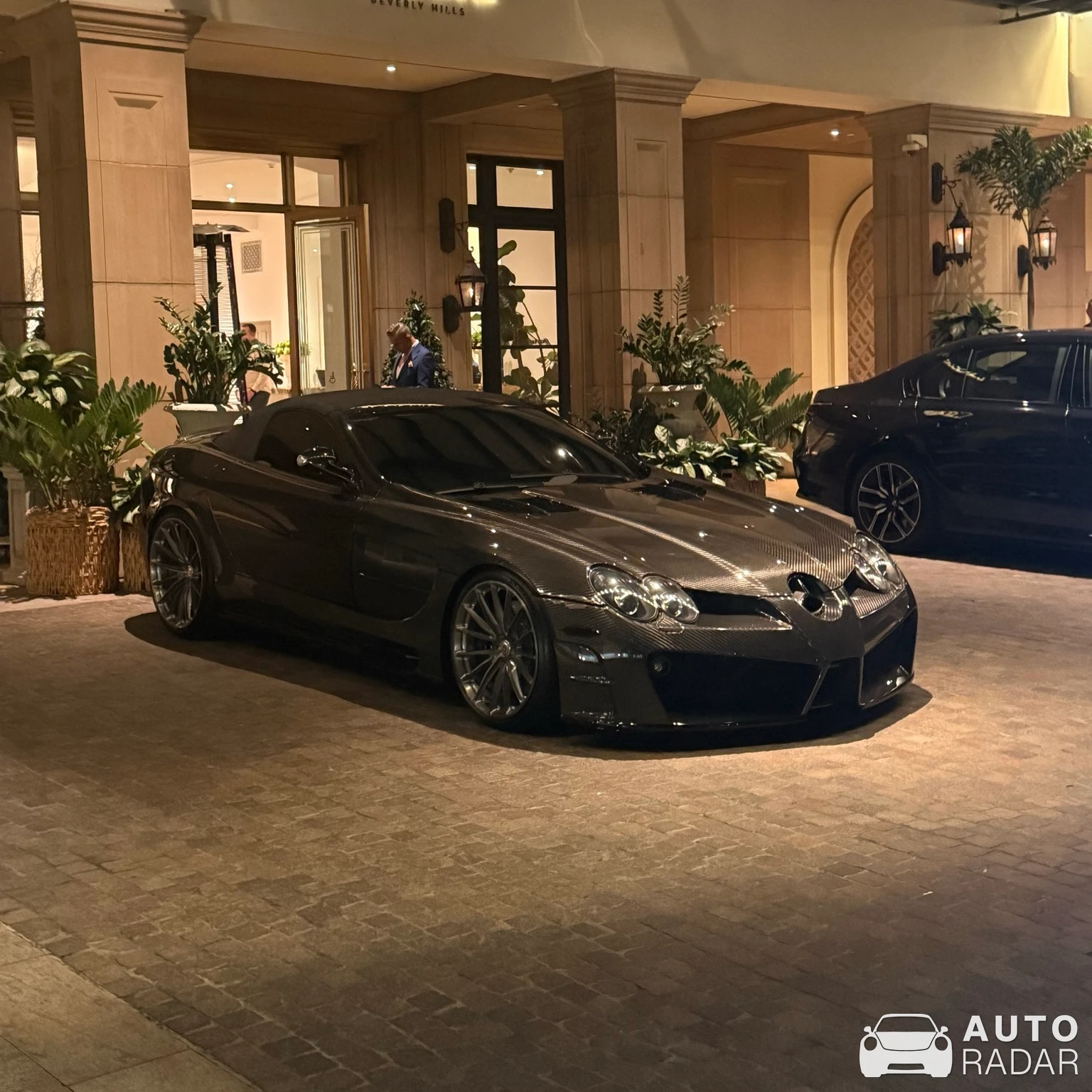 Mercedes-Benz SLR McLaren Mansory Renovatio spotted in Beverly Hills, United States