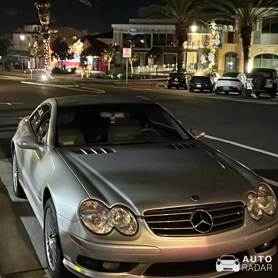 Mercedes-Benz SL 65 AMG R230 spotted in Hermosa Beach, United States